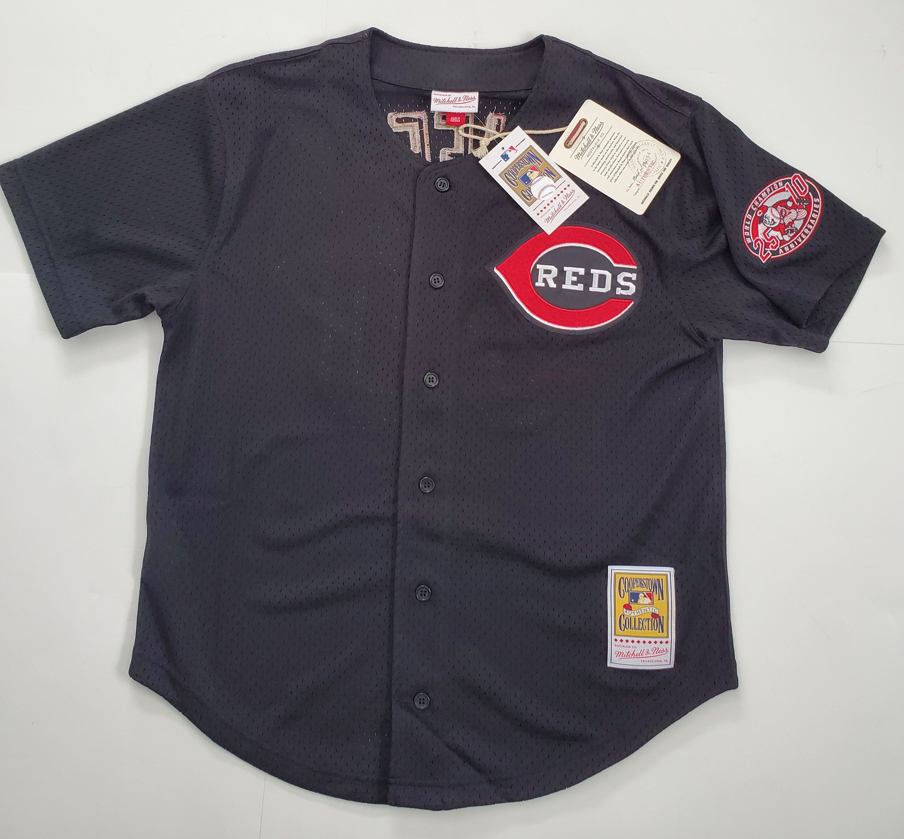 Ness Mitchell Ness Cincinnati Reds Ken Griffey Jr 30 Jersey T-Shirts, Hoodie, Sweatshirt | PodTeesHub.com