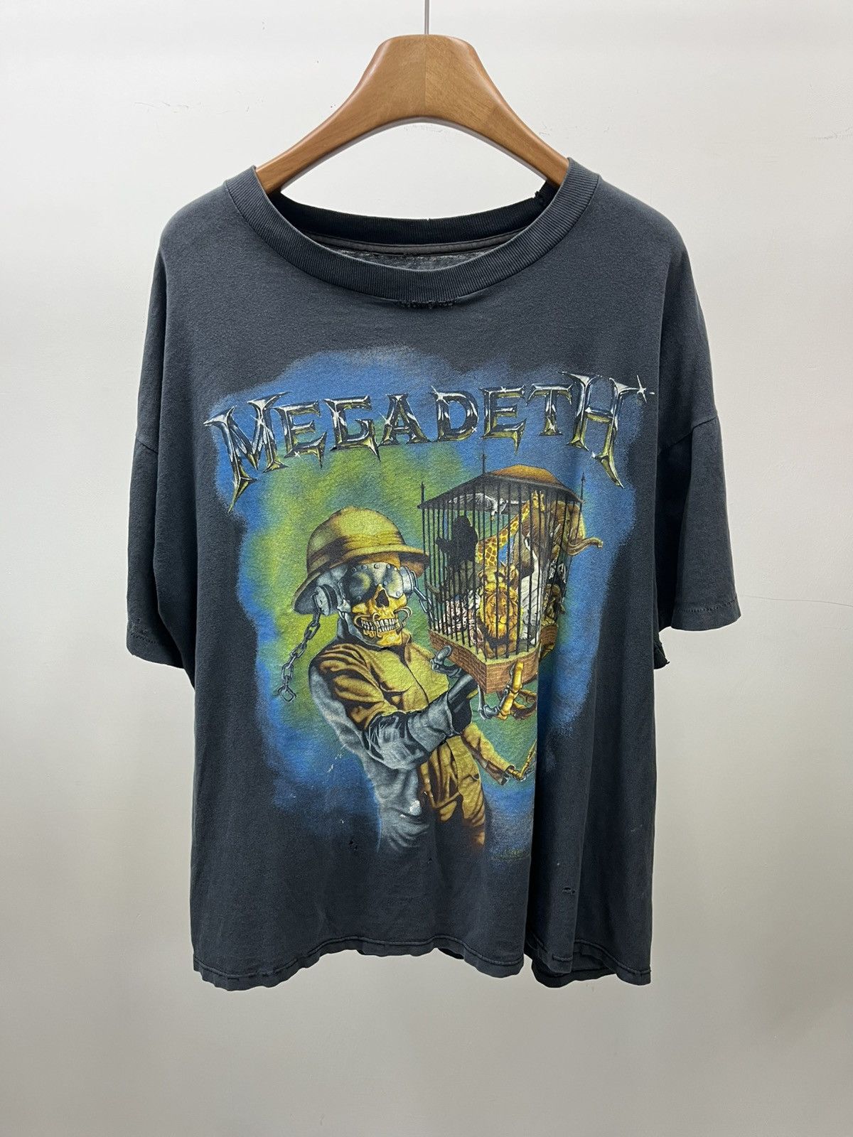 Japanese Brand X Vintage Vintage Megadeath Tee Hoodie, Sweatshirt | PodTeesHub.com