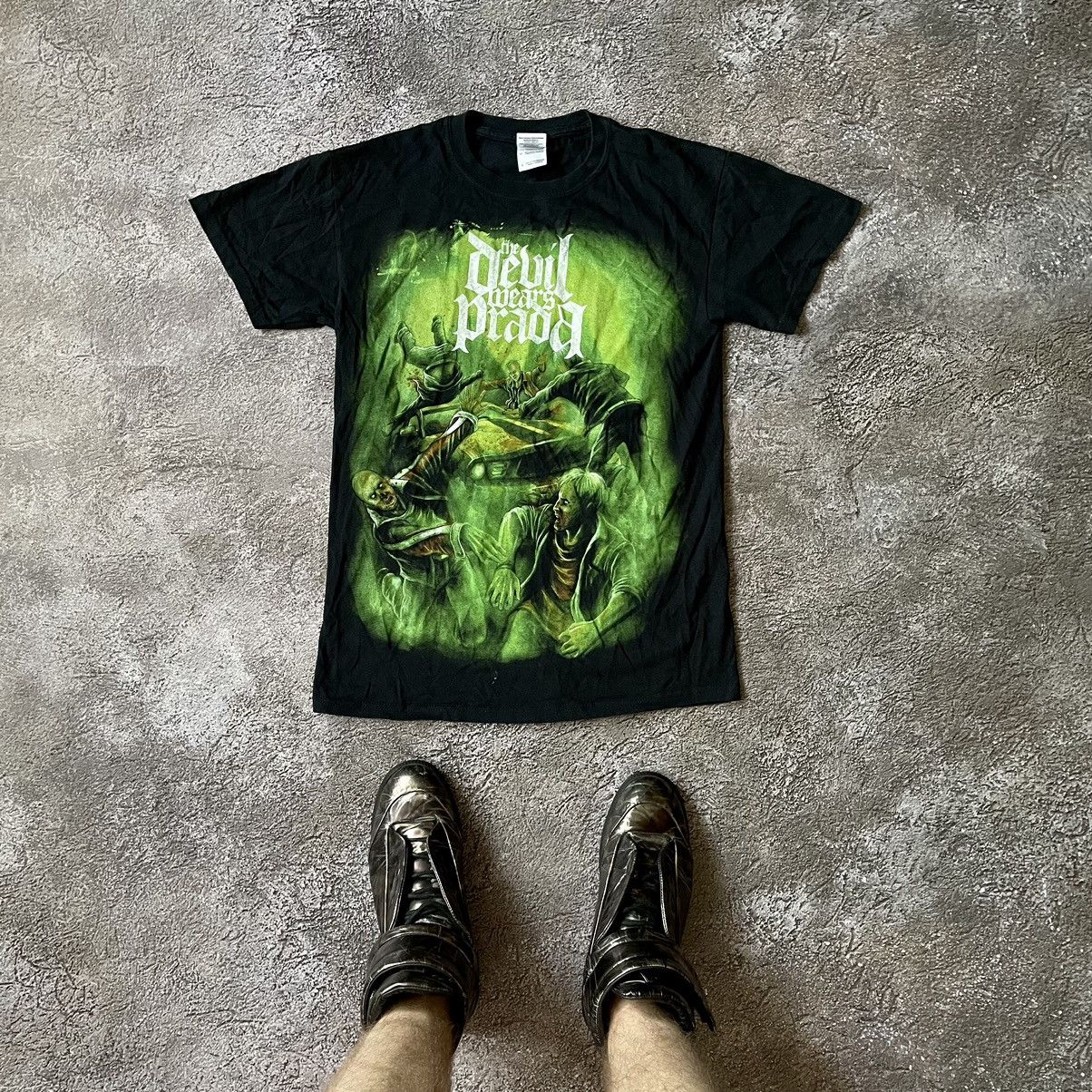 Vintage Y2k Devil Wear Prada Skulls Dead Face Horror Tee Hoodie, Sweatshirt | PodTeesHub.com