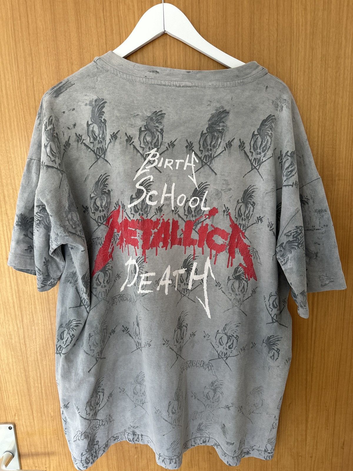 Metallica Birth School Metallica Death All Over Print T T-Shirts, Hoodie, Sweatshirt | PodTeesHub.com