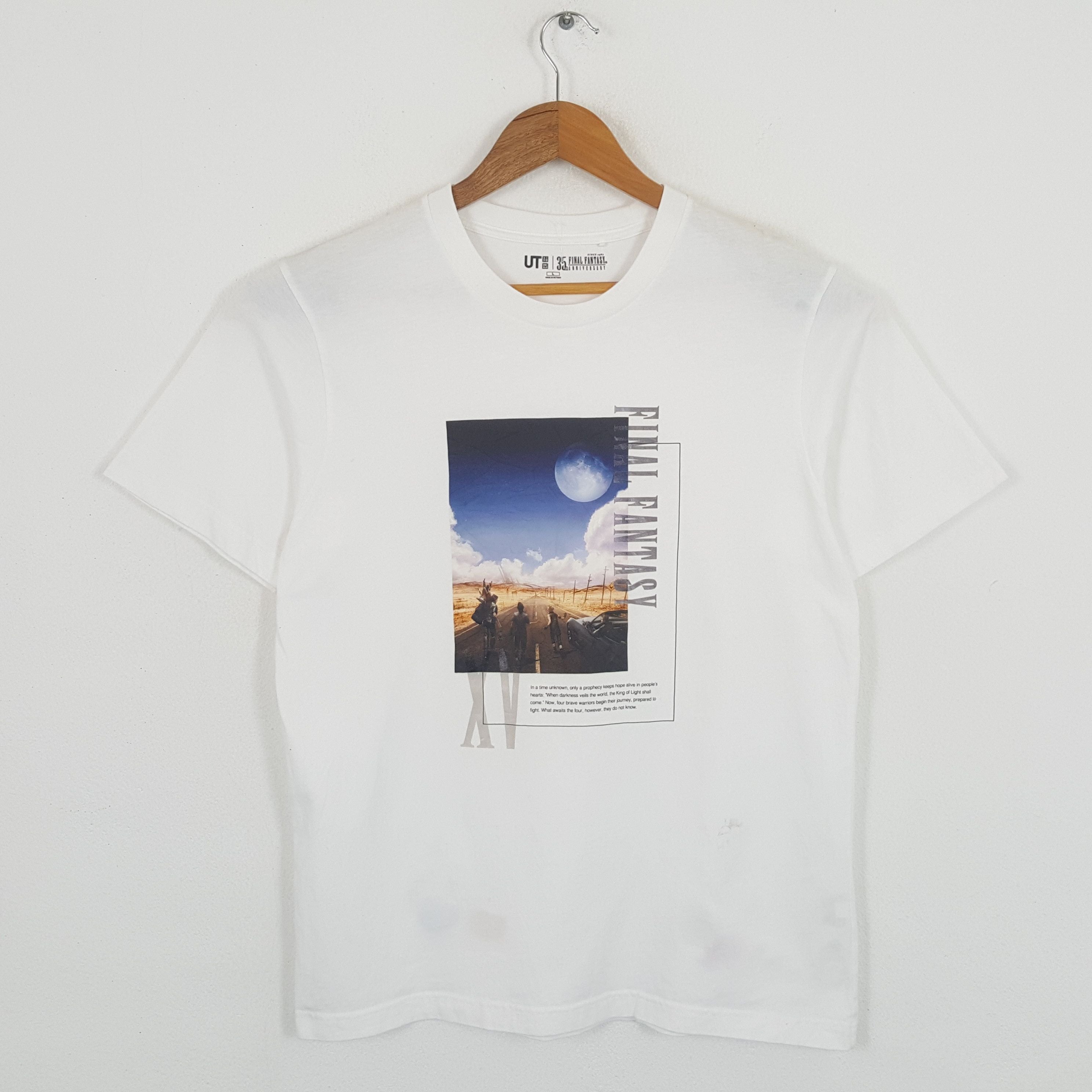 The Game X Vintage Vintage Final Fantasy Xv 35th Anniversary Game T Sihrts T-Shirts, Hoodie, Sweatshirt | PodTeesHub.com