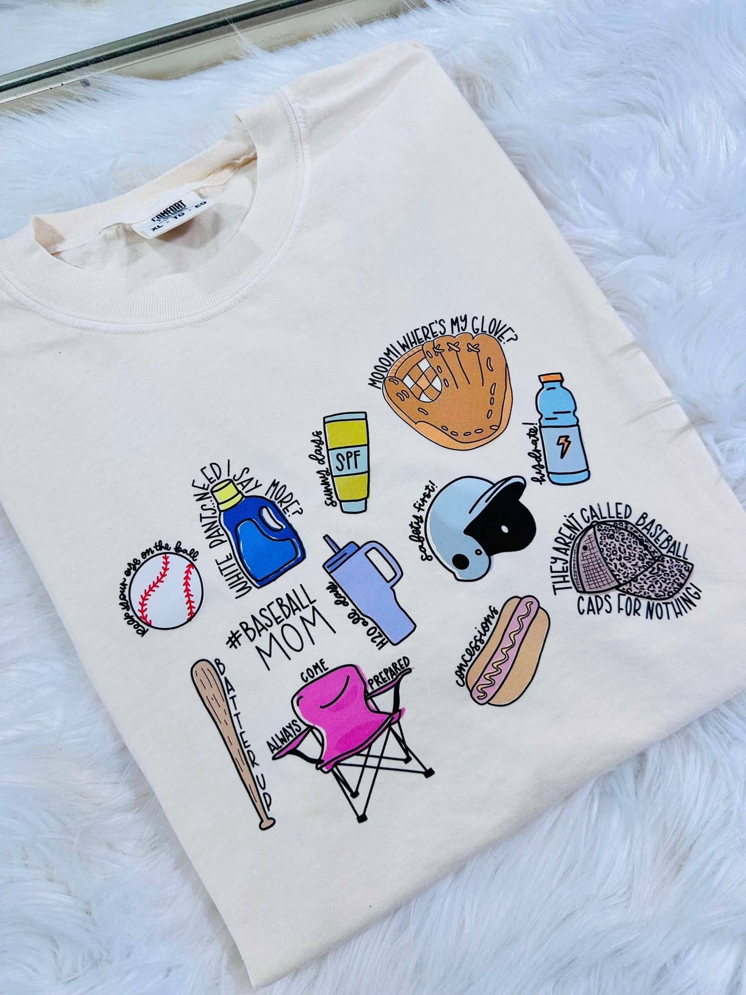 Baseball Mom Trinket's Dtf Tee Hoodie, Sweatshirt | PodTeesHub.com
