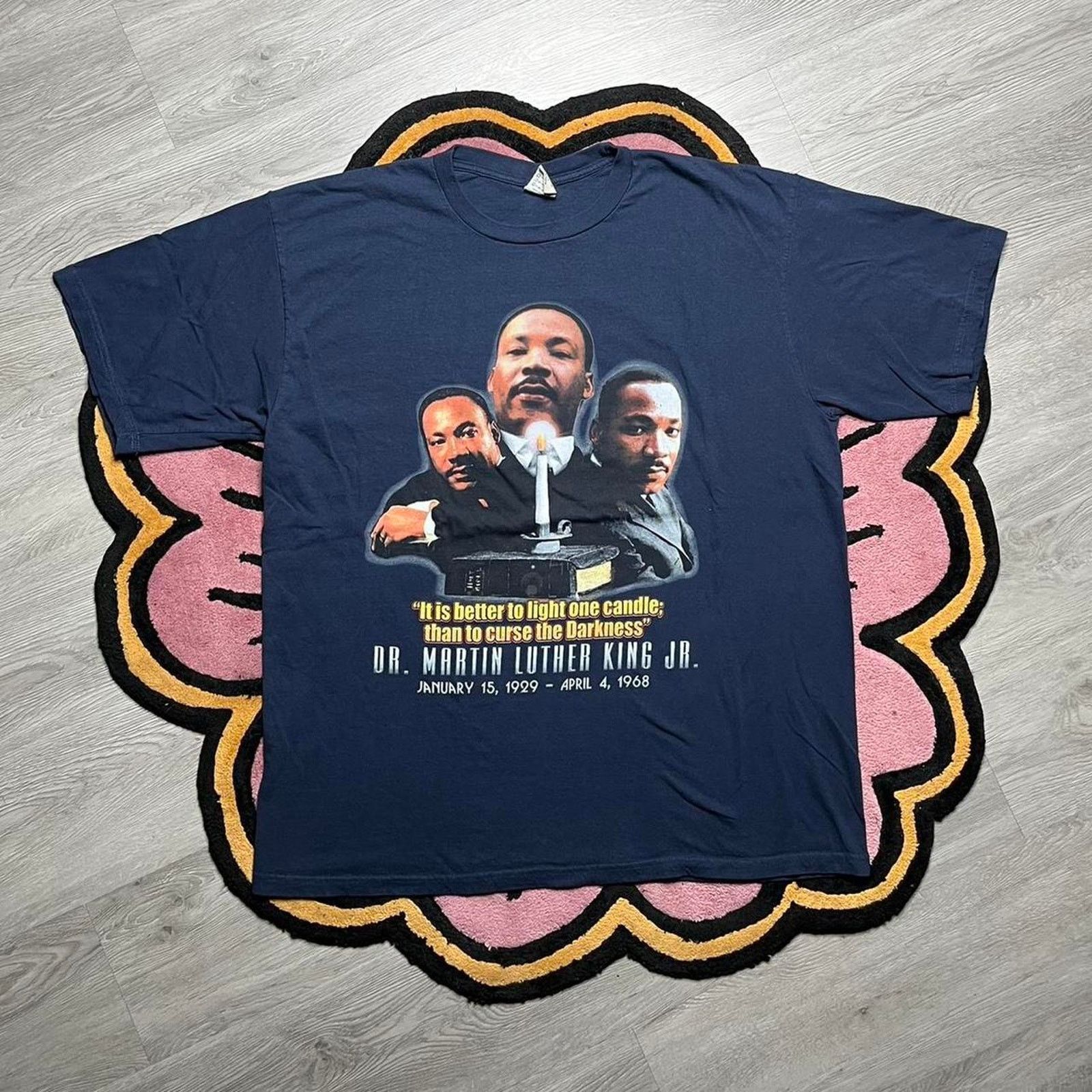 Vintage Y2k Martin Luther King Jr Double Sided Rap T Shirt Hoodie, Sweatshirt | PodTeesHub.com