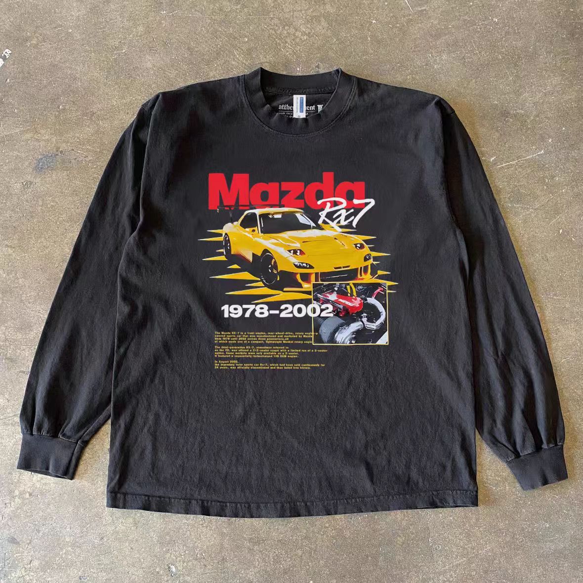 Vintage Black Street Fashion Car Pattern Retro T Shirt Hoodie, Sweatshirt | PodTeesHub.com