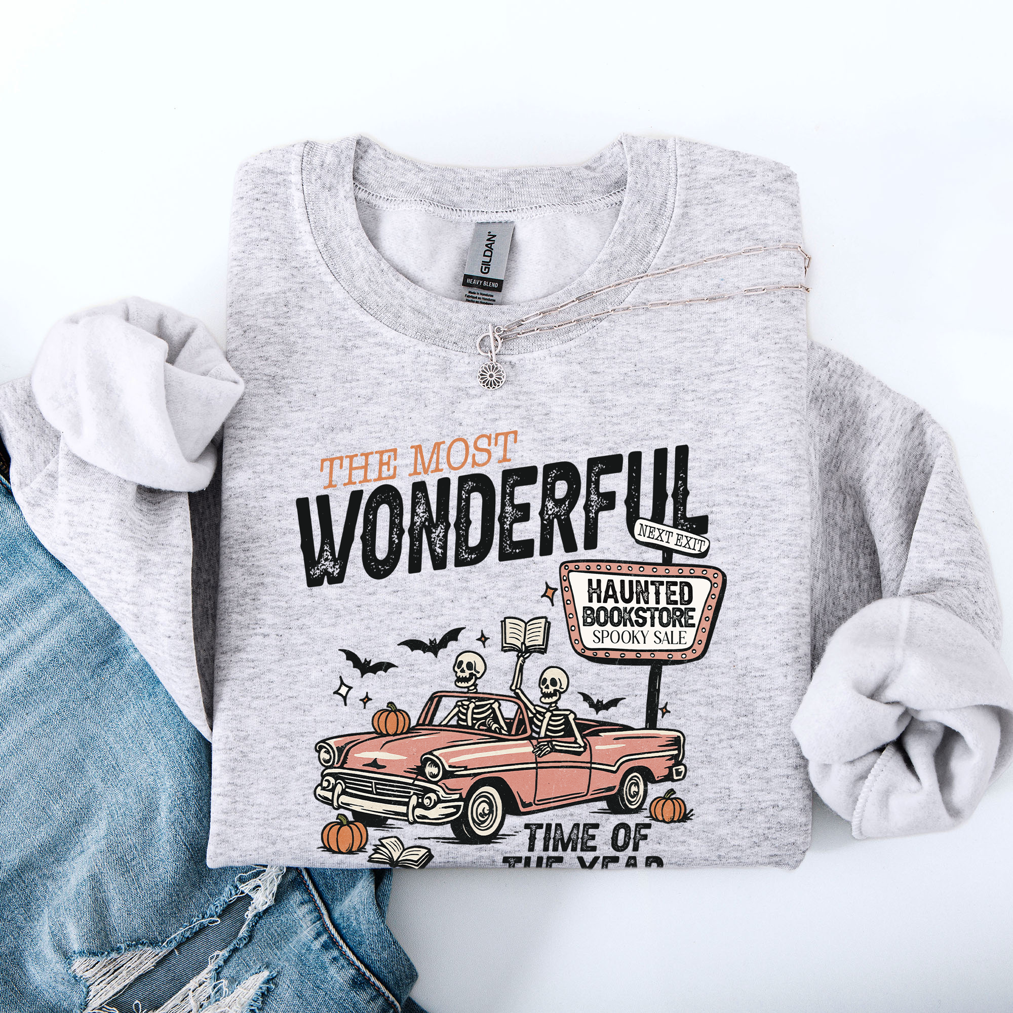 The Most Wonderful Time of the Year, Library Sweatshirt T-Shirts, Hoodie | PodTeesHub.com
