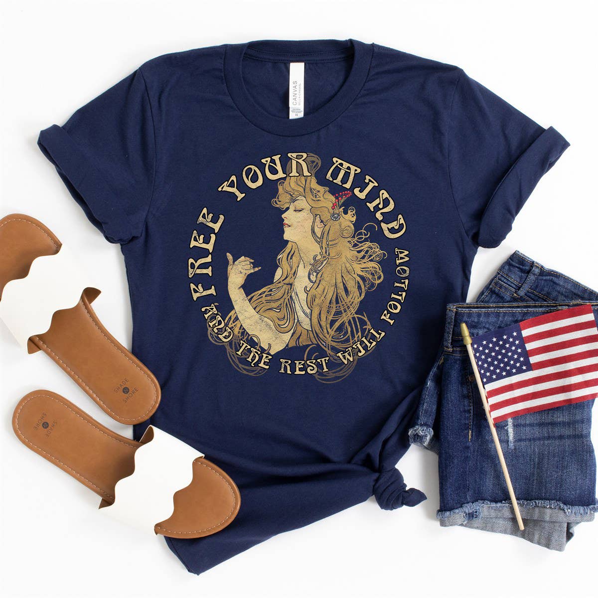 Free Your Mind T-Shirt - Music Lover Tees - Pop - Rock Roll Hoodie, Sweatshirt | PodTeesHub.com