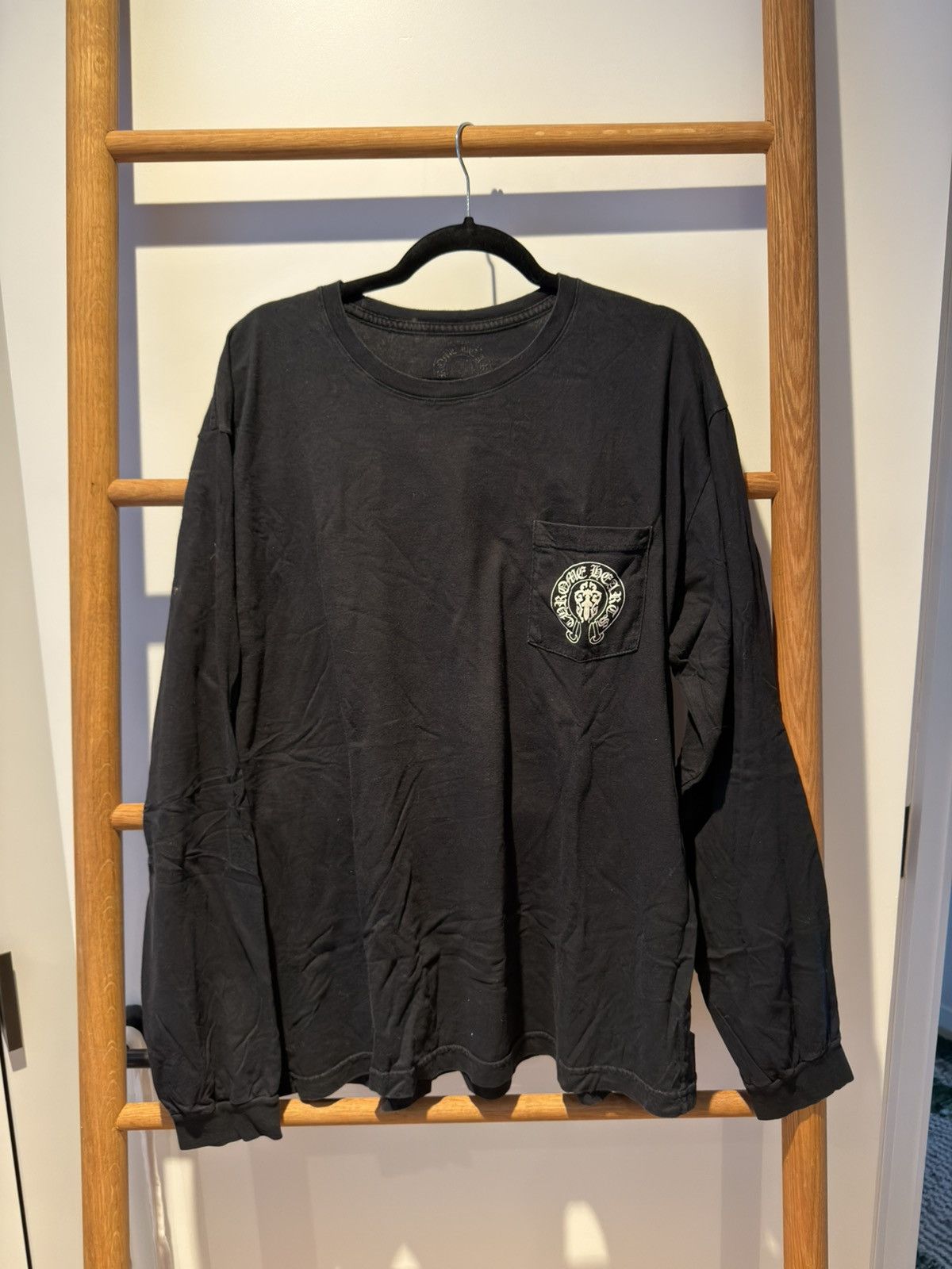Hearts Chrome Hearts Usa Flag Long Sleeve Tee Hoodie, Sweatshirt | PodTeesHub.com