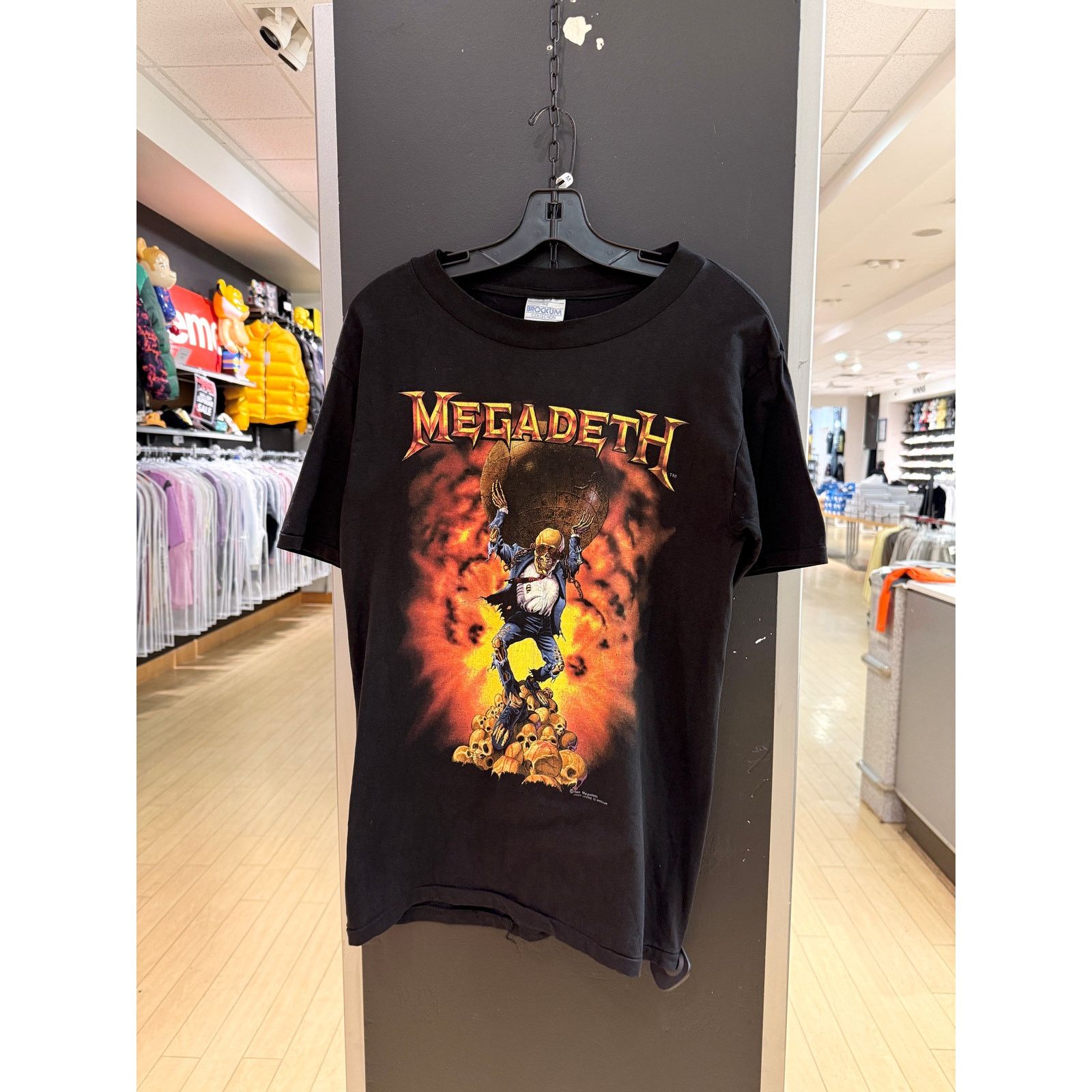 Megadeth X Vintage 1991 Megadeth Oxidation Of The Nations Tour Vintage Shirt Hoodie, Sweatshirt | PodTeesHub.com