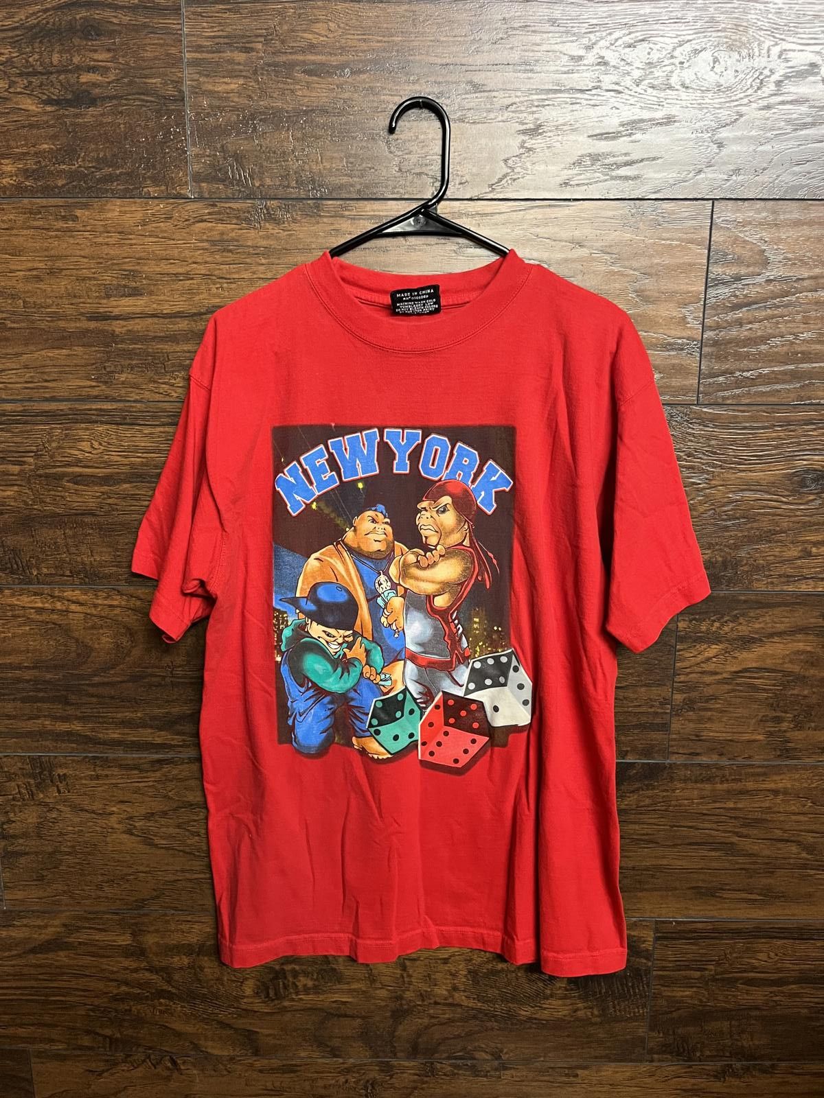 Designer Y2k Hip Hop Tee Nyc Ruba New York Dice Game Streetwear M Hoodie, Sweatshirt | PodTeesHub.com