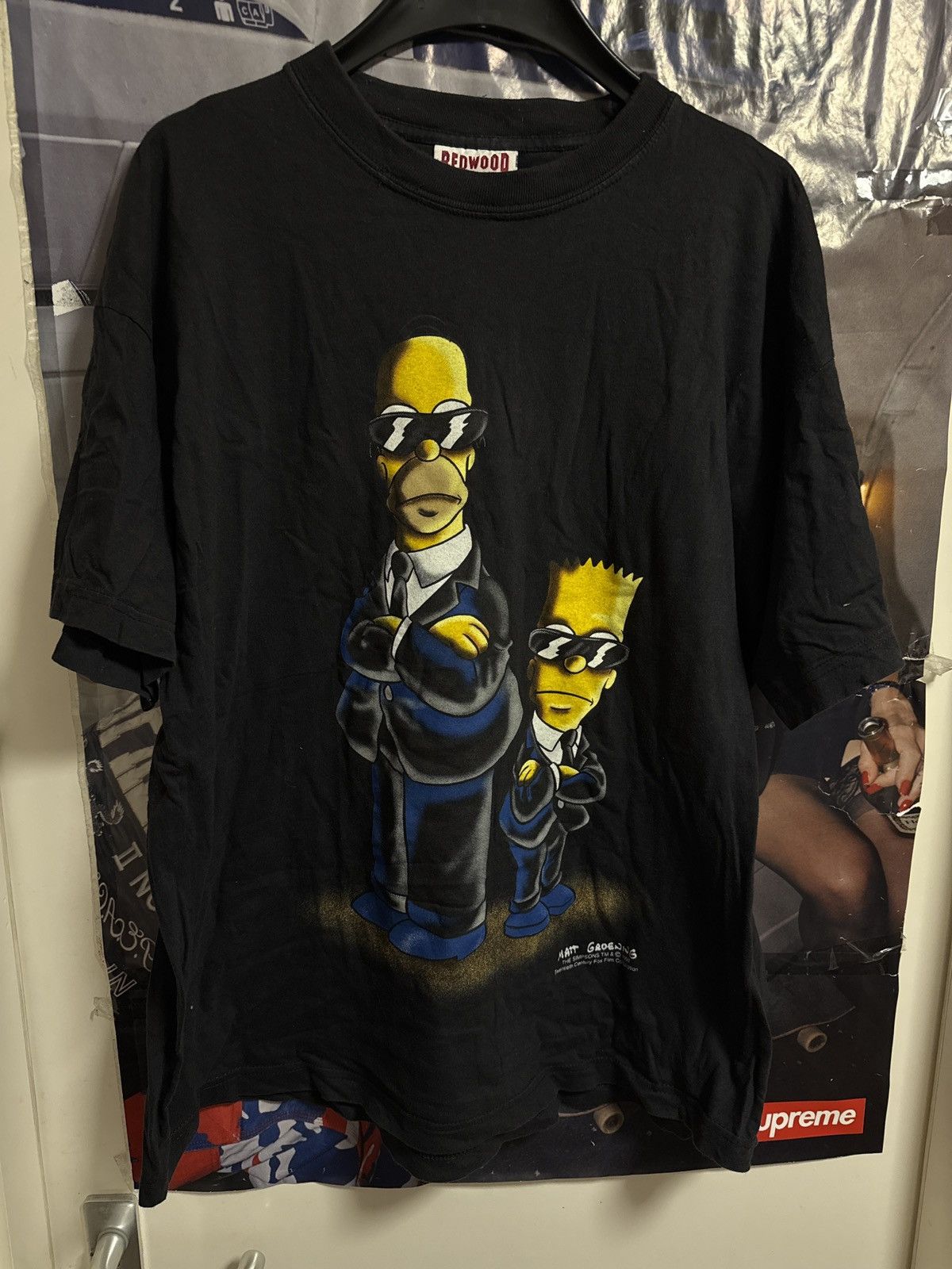 The Simpsons 1997 Simpsons Men In Black T Shirt Hoodie, Sweatshirt | PodTeesHub.com