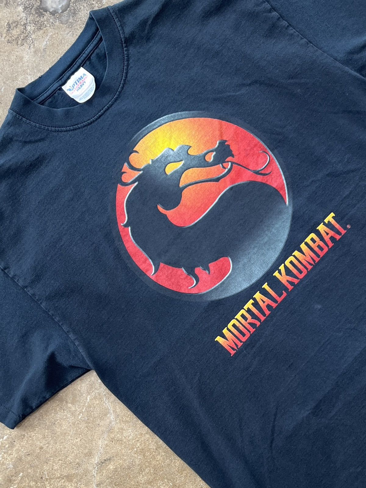 Vintage 2000s Mortal Kombat Video Game Optima Tag Xl T-Shirts, Hoodie, Sweatshirt
