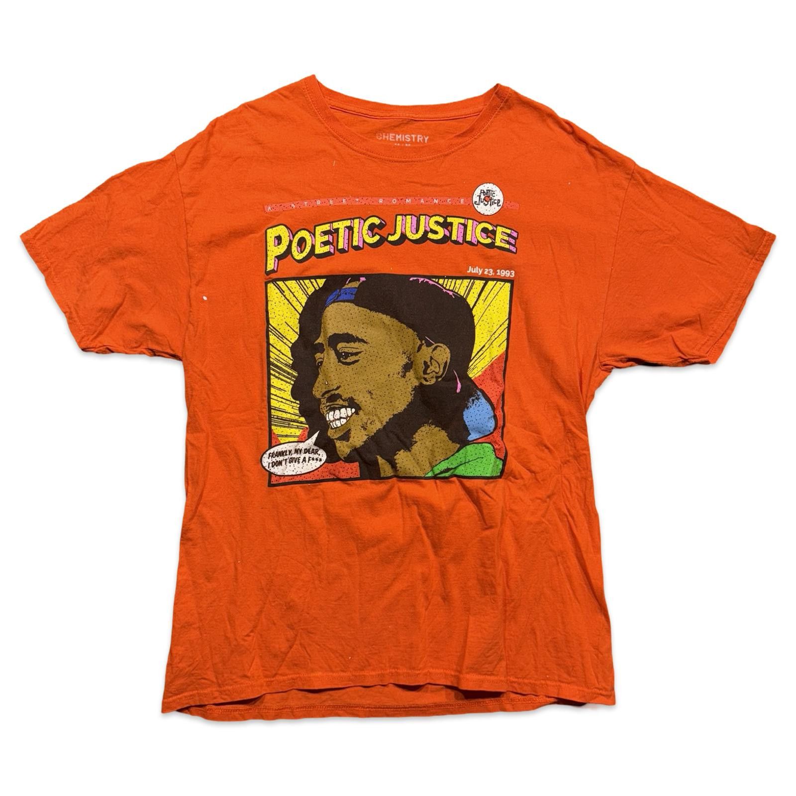 Chemistry Tupac Shakur Poetic Justice Orange Chemistry Graphic T Shirt Hoodie, Sweatshirt | PodTeesHub.com
