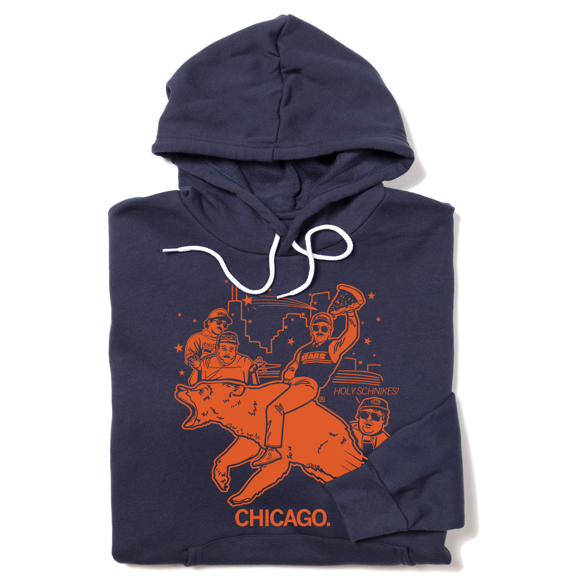 Chicago: Holy Schnikes! Pullover Hoodie T-Shirts, Sweatshirt | PodTeesHub.com