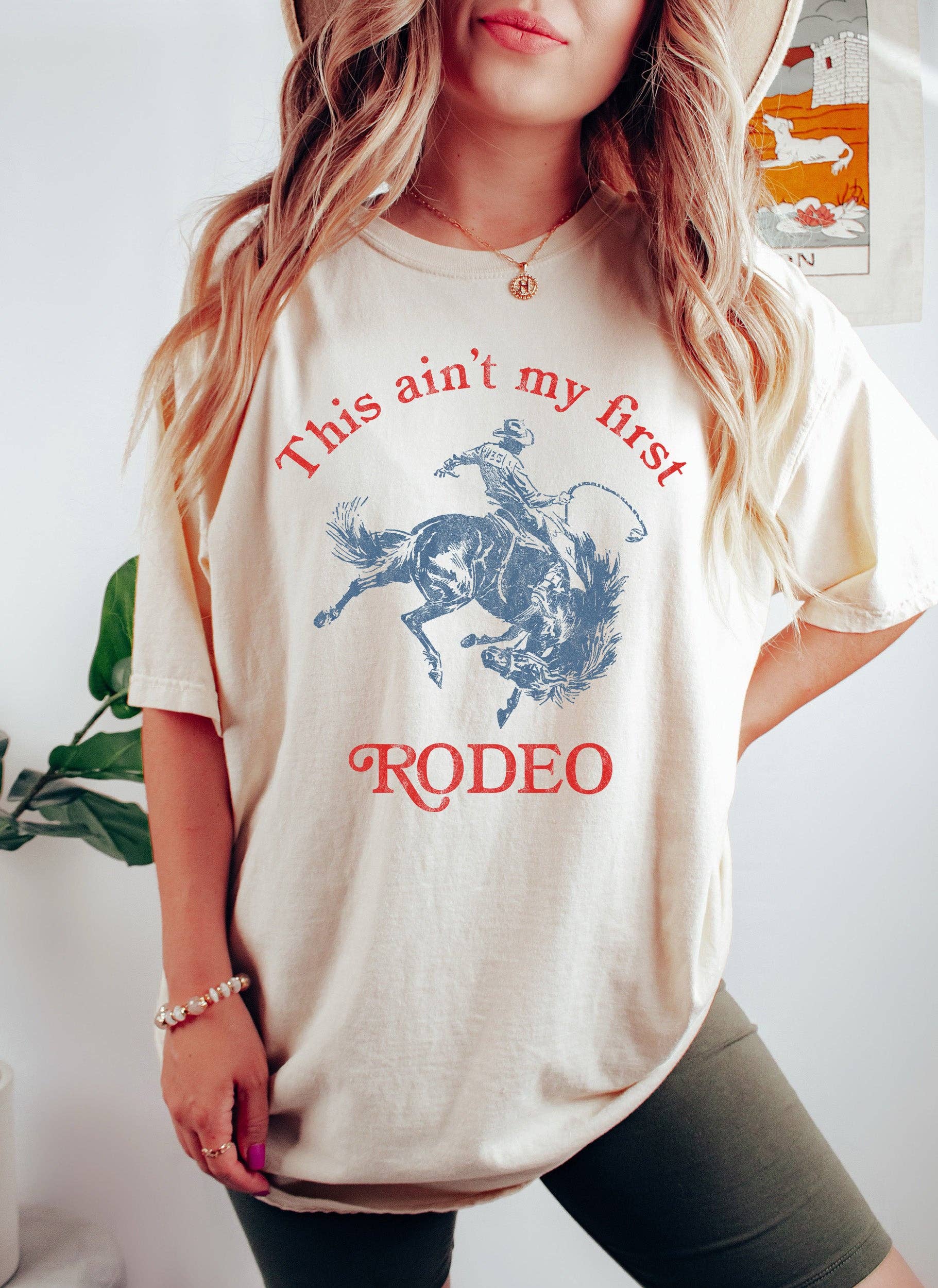 This Ain't My First Rodeo Country Western T-Shirt Hoodie, Sweatshirt | PodTeesHub.com