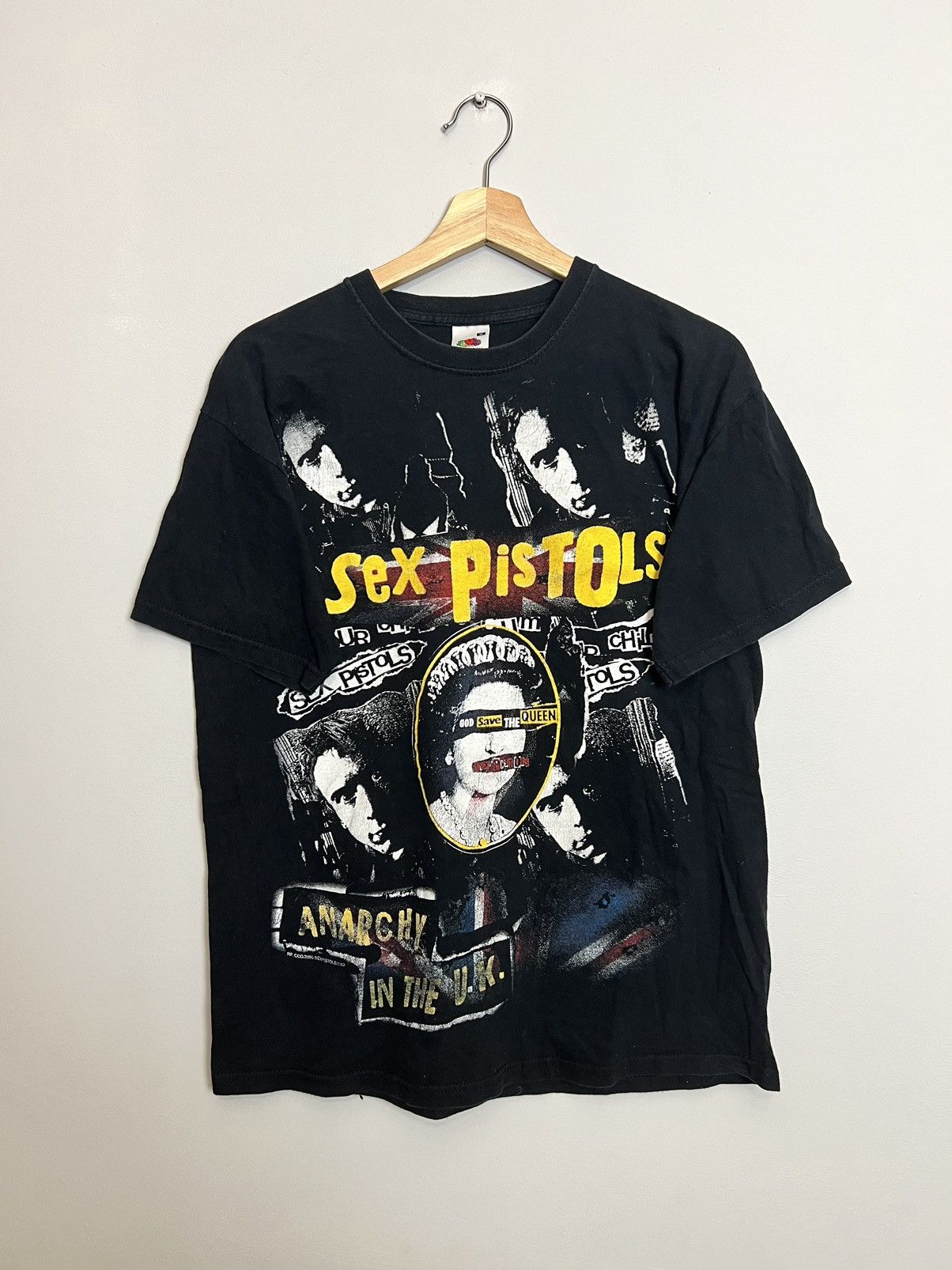 Vintage 00s Sid Vicious Sex Pistols Anarachy Punk Band Tee Hoodie, Sweatshirt | PodTeesHub.com