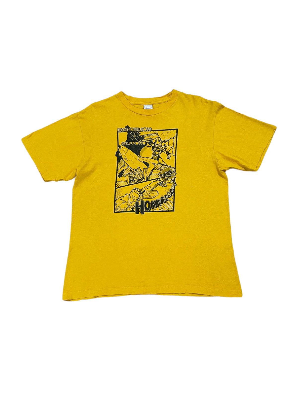Japanese Brand X Vintage Rare Vintage Evangelion X Sapporo T-Shirts, Hoodie, Sweatshirt