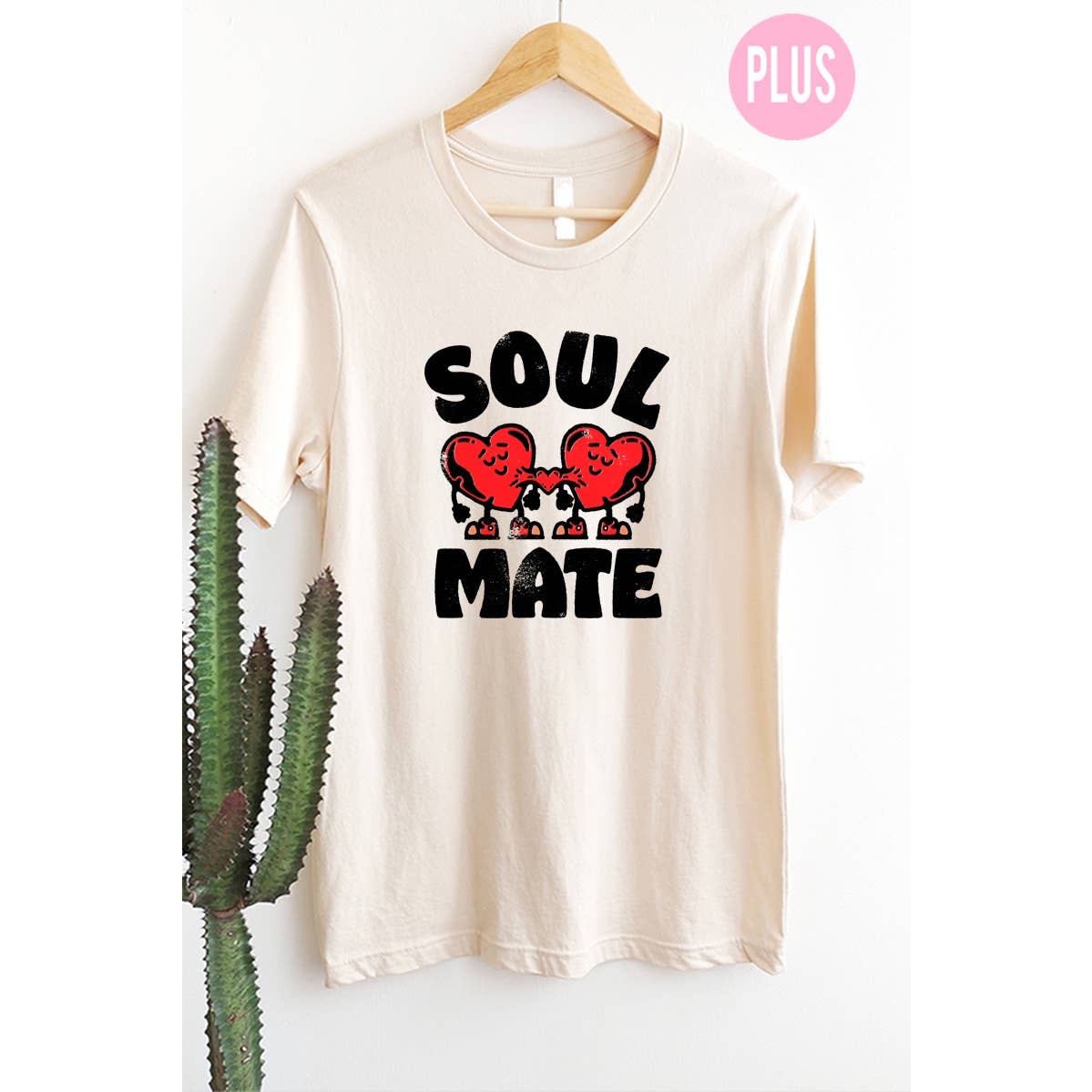 Soul Mate Graphic Tee  Plus Hoodie, Sweatshirt | PodTeesHub.com
