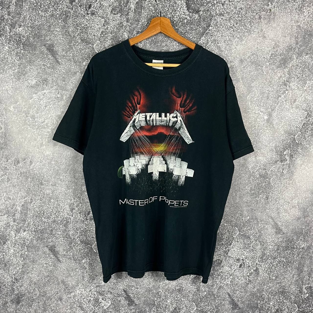 Metallica Master Of Puppets Vintage Rock Band T Shirt 90s Hoodie, Sweatshirt | PodTeesHub.com