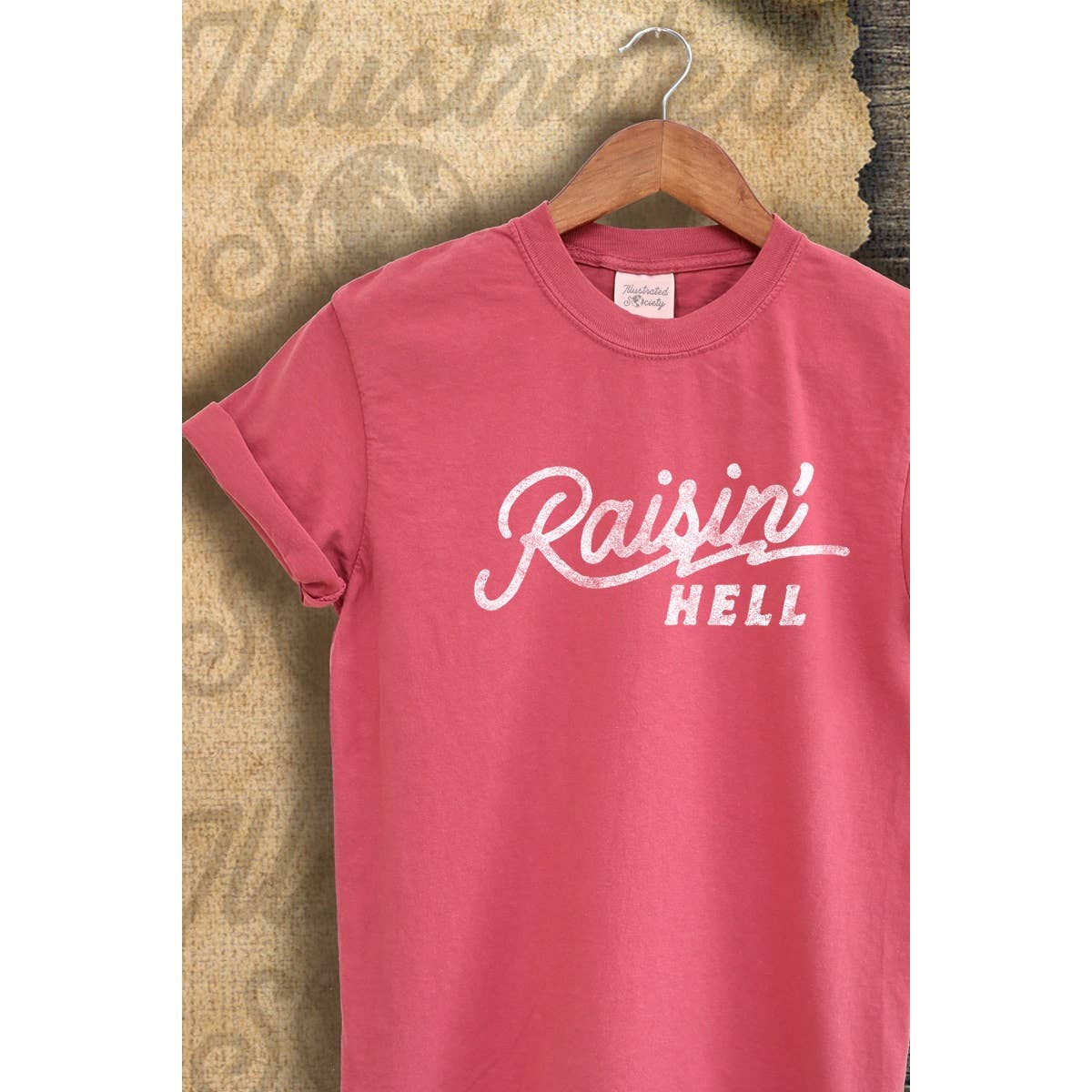 Raising Hell Vintage Graphic  Tee Hoodie, Sweatshirt | PodTeesHub.com