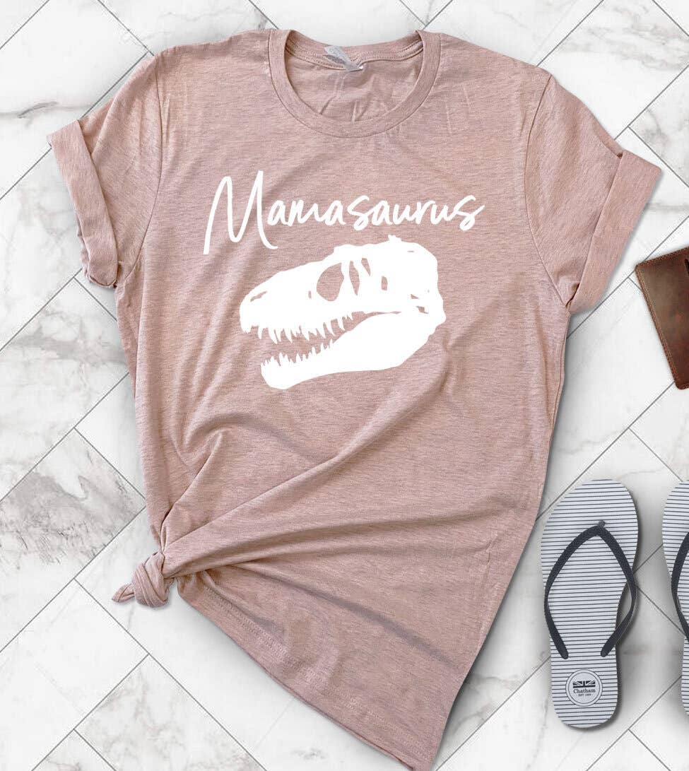 Mamasaurus V2 - Mama Dinosaur Fun Mother's Day Gift T-Shirt Hoodie, Sweatshirt | PodTeesHub.com
