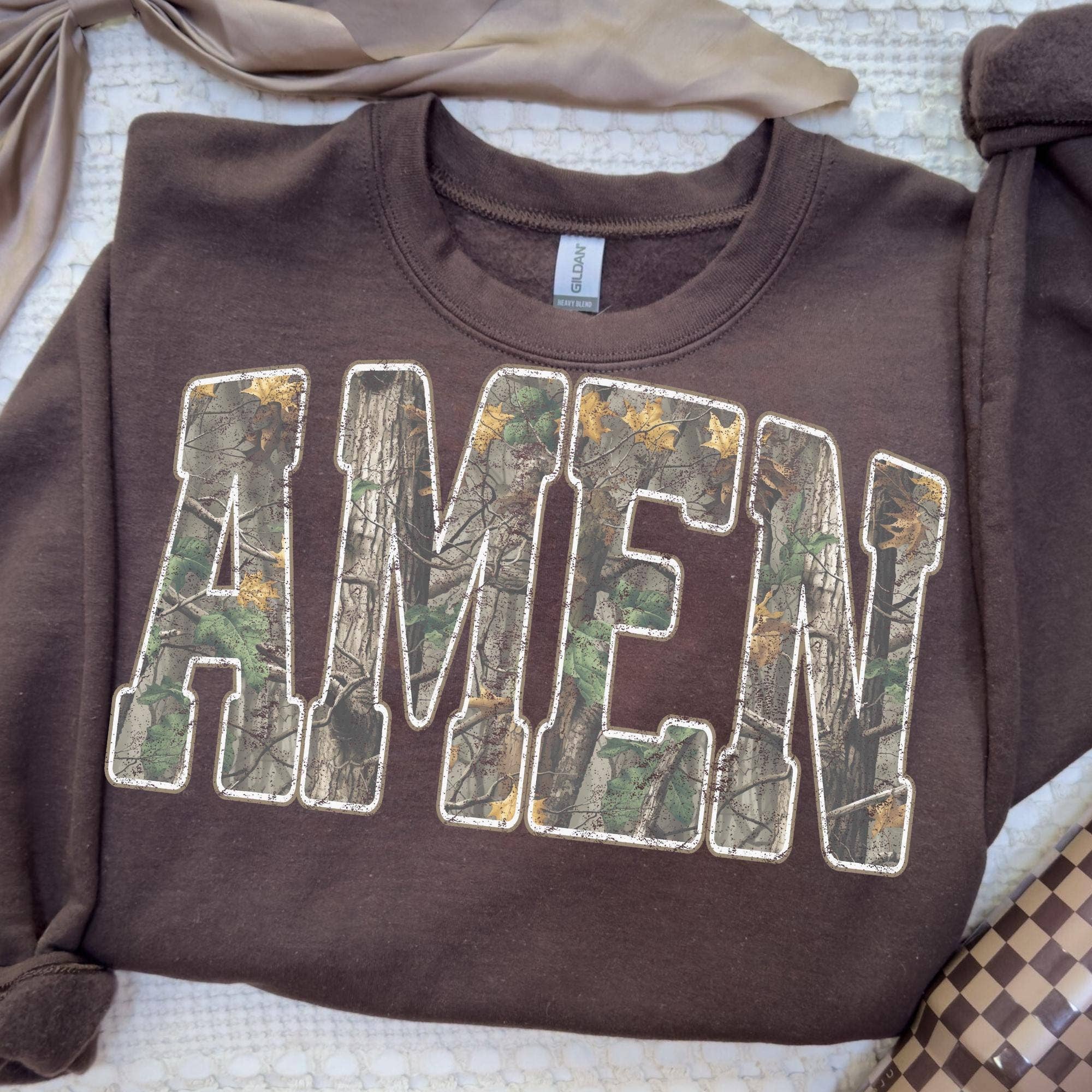 Retro Faith Camo Christian Jesus Bible Verse Shirt Hoodie, Sweatshirt | PodTeesHub.com