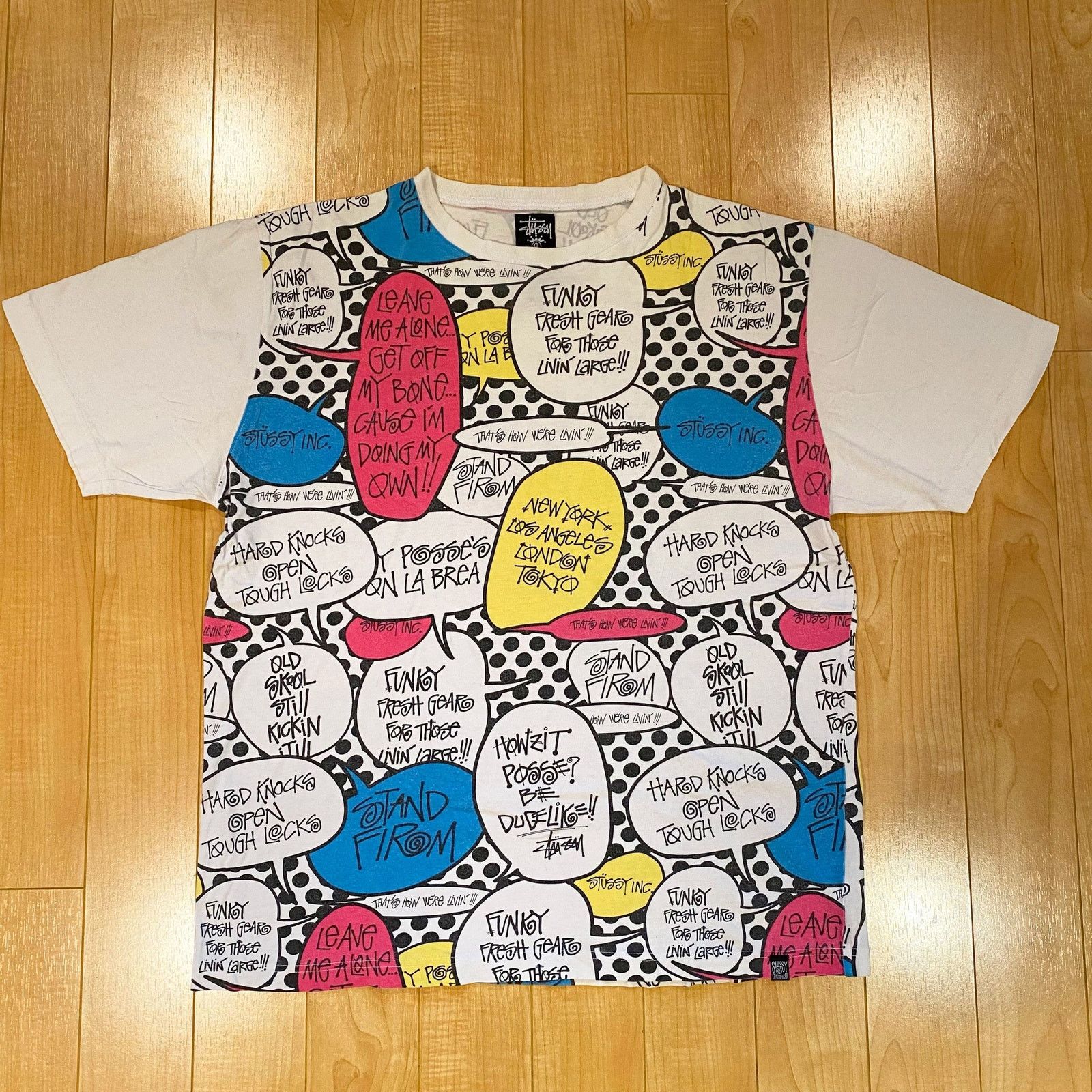 Vintage Stussy Bubble T Shirt Vintage Hoodie, Sweatshirt | PodTeesHub.com