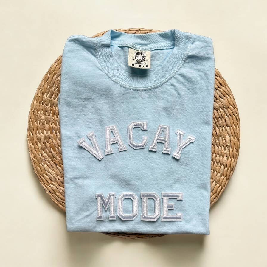 Vacay Mode Shirt, Travel Shirts Hoodie, Sweatshirt | PodTeesHub.com