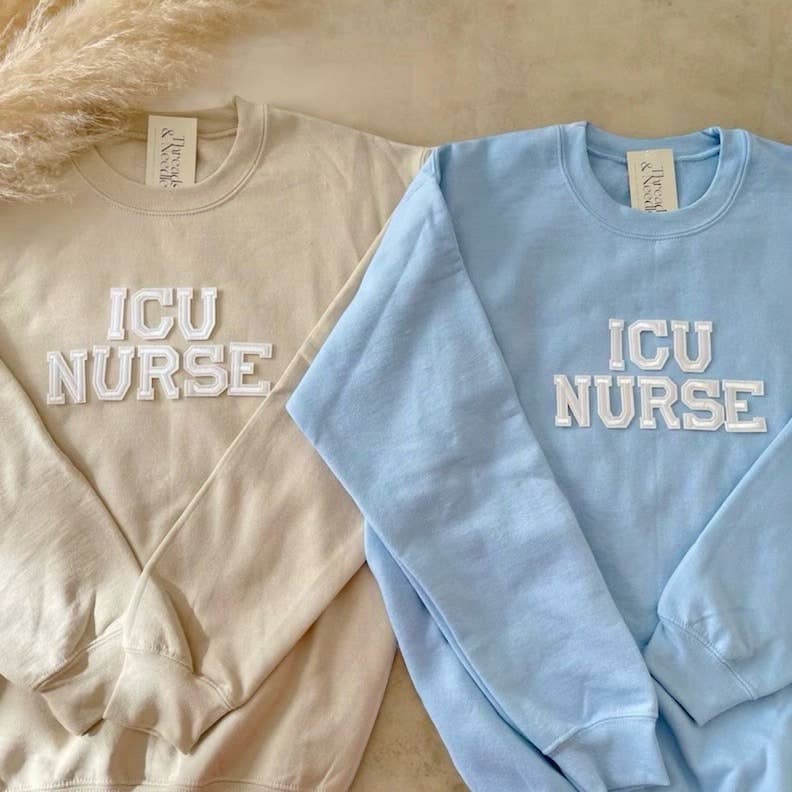 Icu Nurse Sweatshirt, Icu Nurse Gifts T-Shirts, Hoodie | PodTeesHub.com