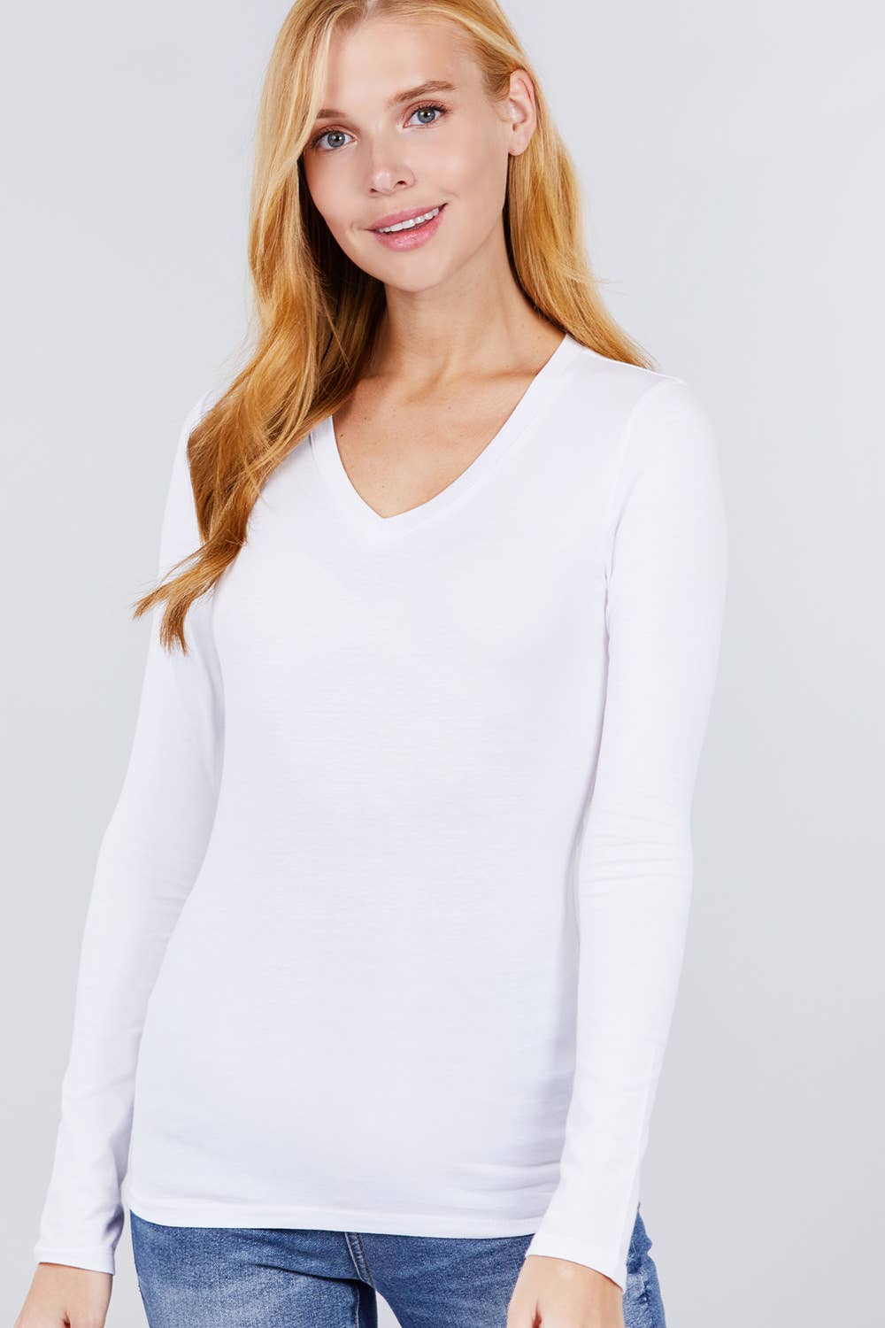 ....SC96246 Fitted Cotton Jersey V Neck Top T-Shirts, Hoodie, Sweatshirt | PodTeesHub.com