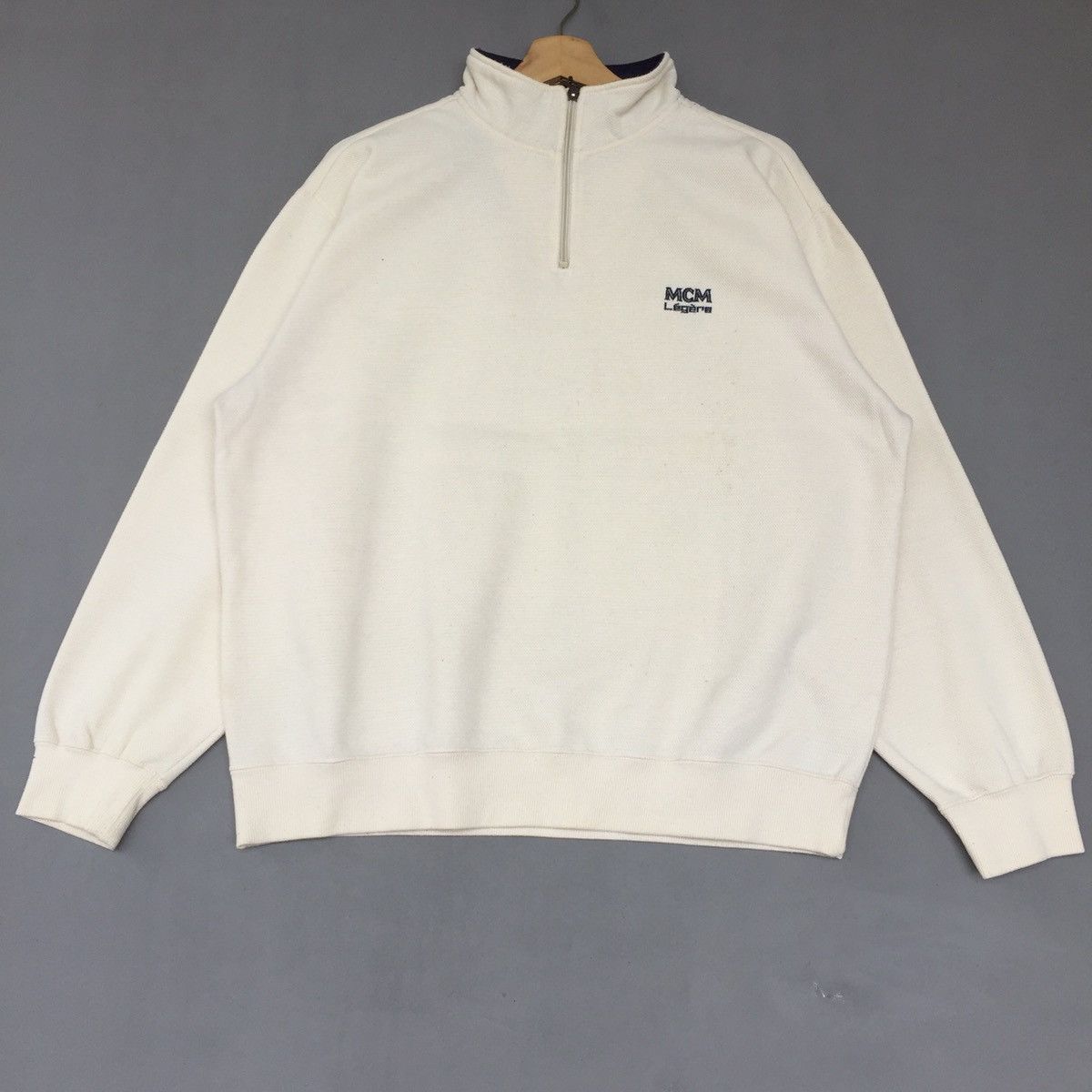 Mcm X Vintage Vintage Mcm Half Zipper Sweatshirt T-Shirts, Hoodie | PodTeesHub.com