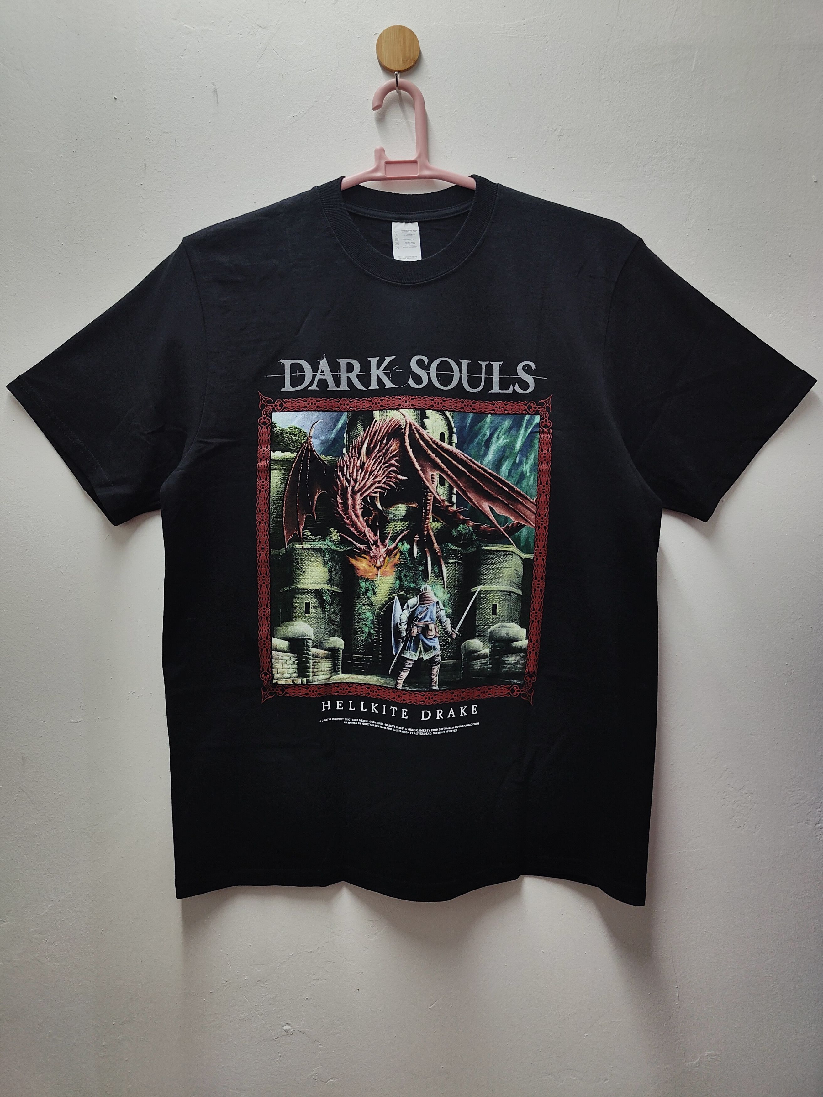 Playstation Dark Souls Hellkite Drake T Shirt Hoodie, Sweatshirt | PodTeesHub.com
