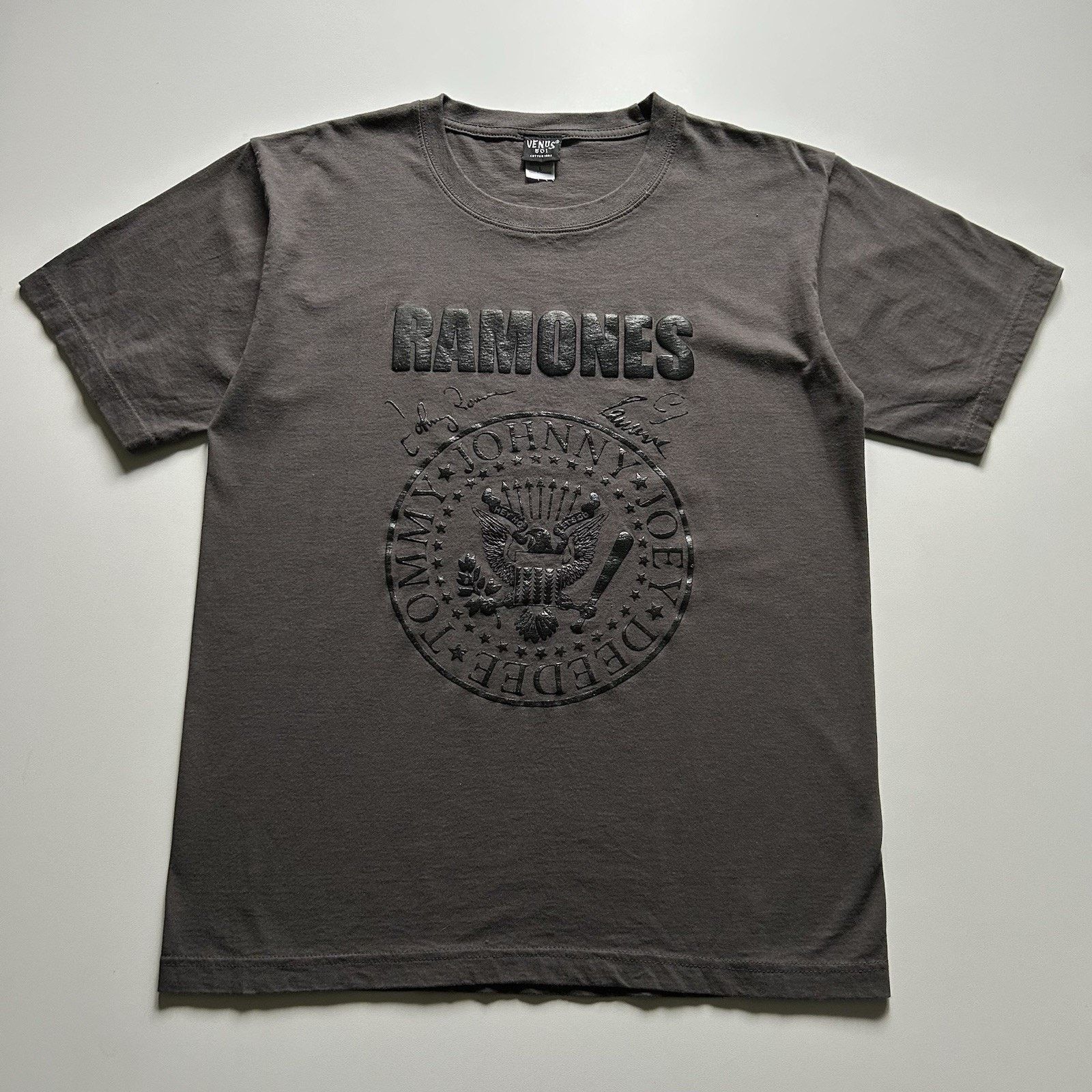 Band Tees Vintage Ramones T Shirt Large Y2k Band Puff Print Graphic Hoodie, Sweatshirt | PodTeesHub.com