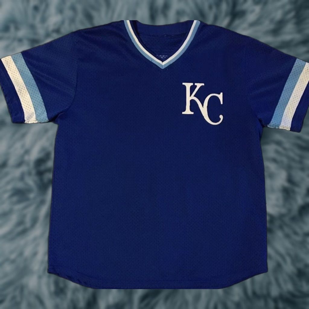 Vintage Kansas City Royals Shirt Xl Blue World Series Crew Neck Short Sleeve Graphic Tee 90s Hoodie, Sweatshirt
