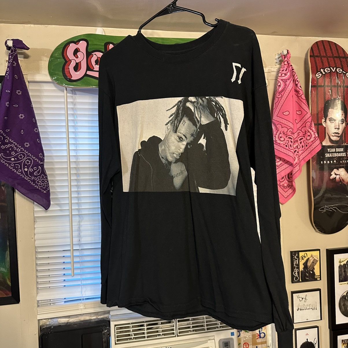 Rap Tees Xxxtentacion 17 You Are Not Alone Long Sleeve Shirt Hoodie, Sweatshirt | PodTeesHub.com