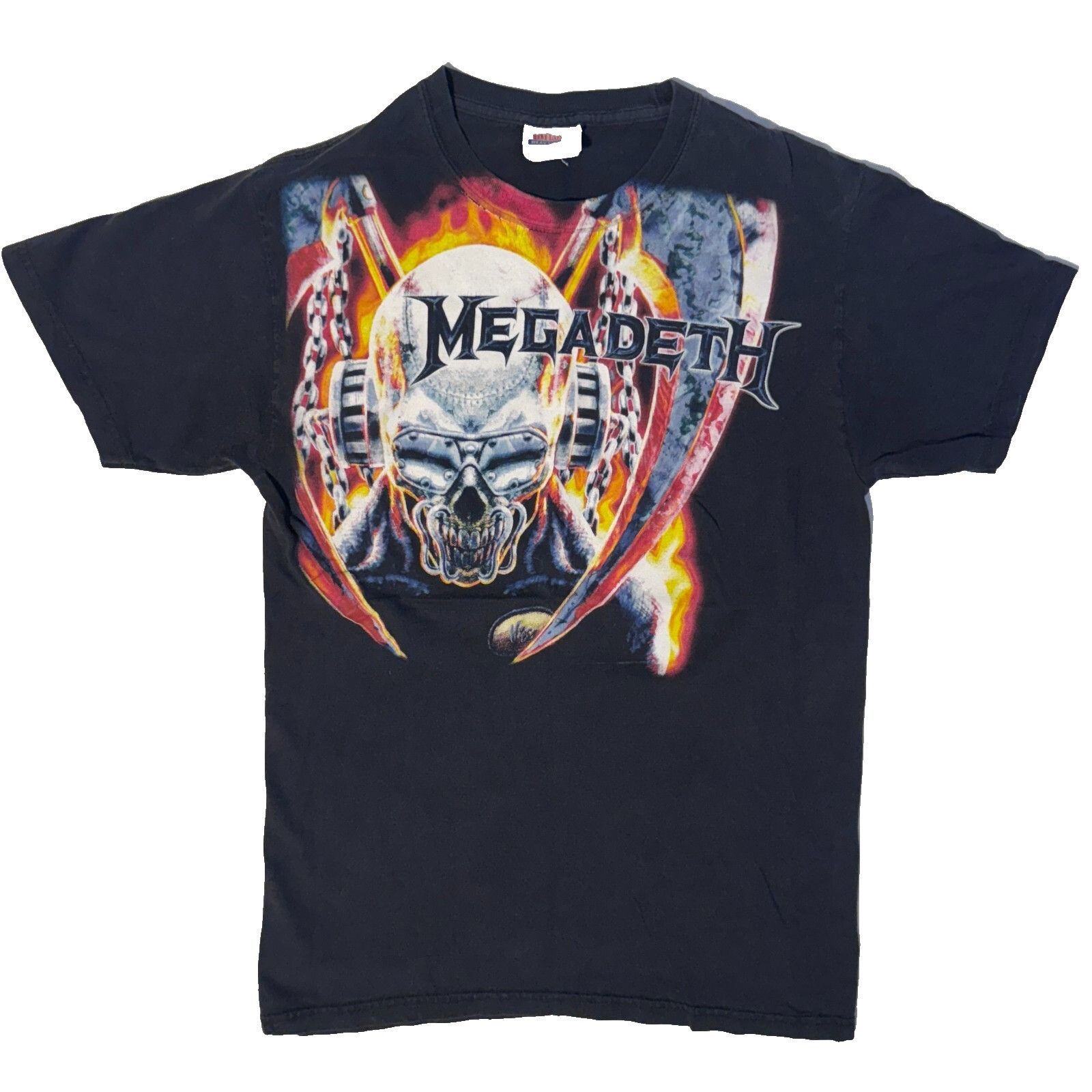 Hanes Metal Megadeth Black Cotton Hard Rock Band Tee Tour Sh Hoodie, Sweatshirt | PodTeesHub.com