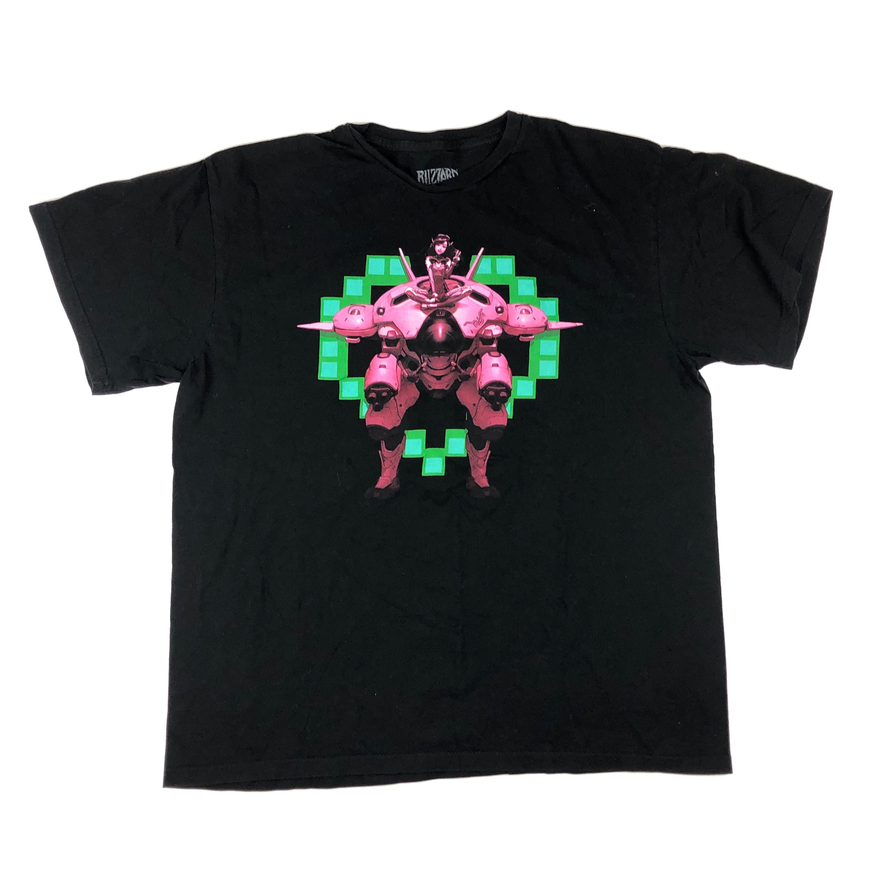 Vintage Overwatch Blizzard Video Game Black Shirt Size L T-Shirts, Hoodie, Sweatshirt