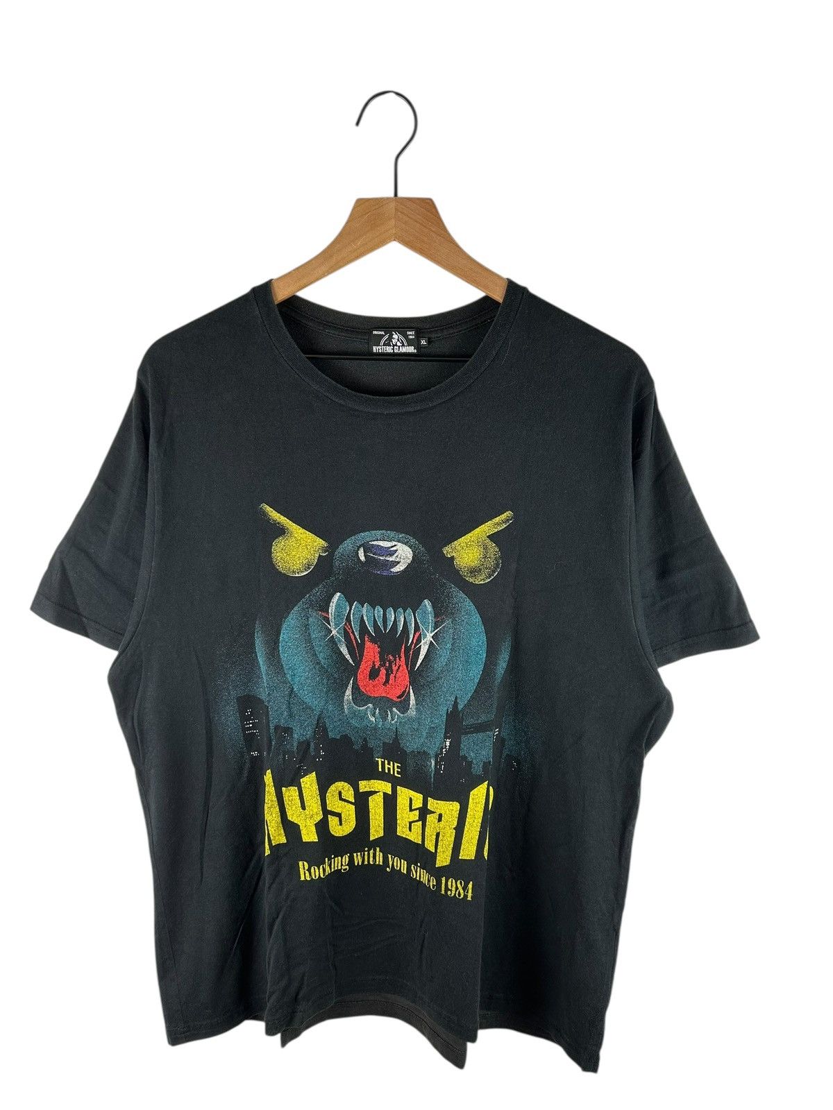 Glamour Ss22 Hysteric Glamour Bear Beats Print T Shirt Hoodie, Sweatshirt | PodTeesHub.com