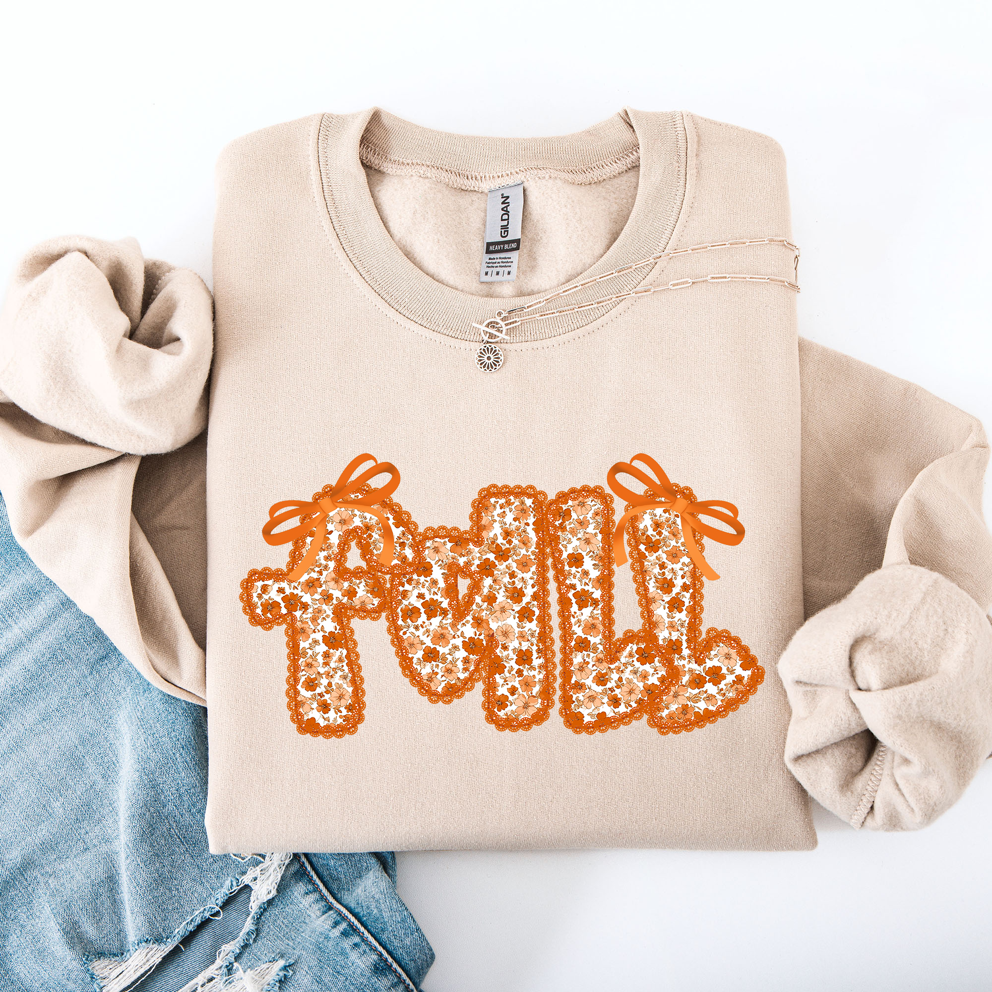 Fall, Beautiful Bows Ribbons Autumn, Coquette Sweatshirt T-Shirts, Hoodie | PodTeesHub.com