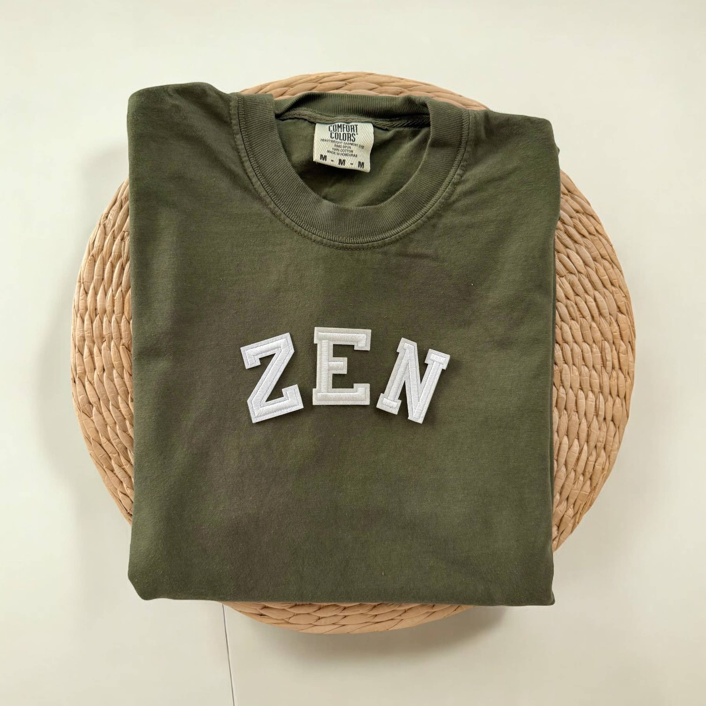 Zen Comfort Colors Short Sleeve Shirt, Yoga Clothing Women Hoodie, Sweatshirt | PodTeesHub.com