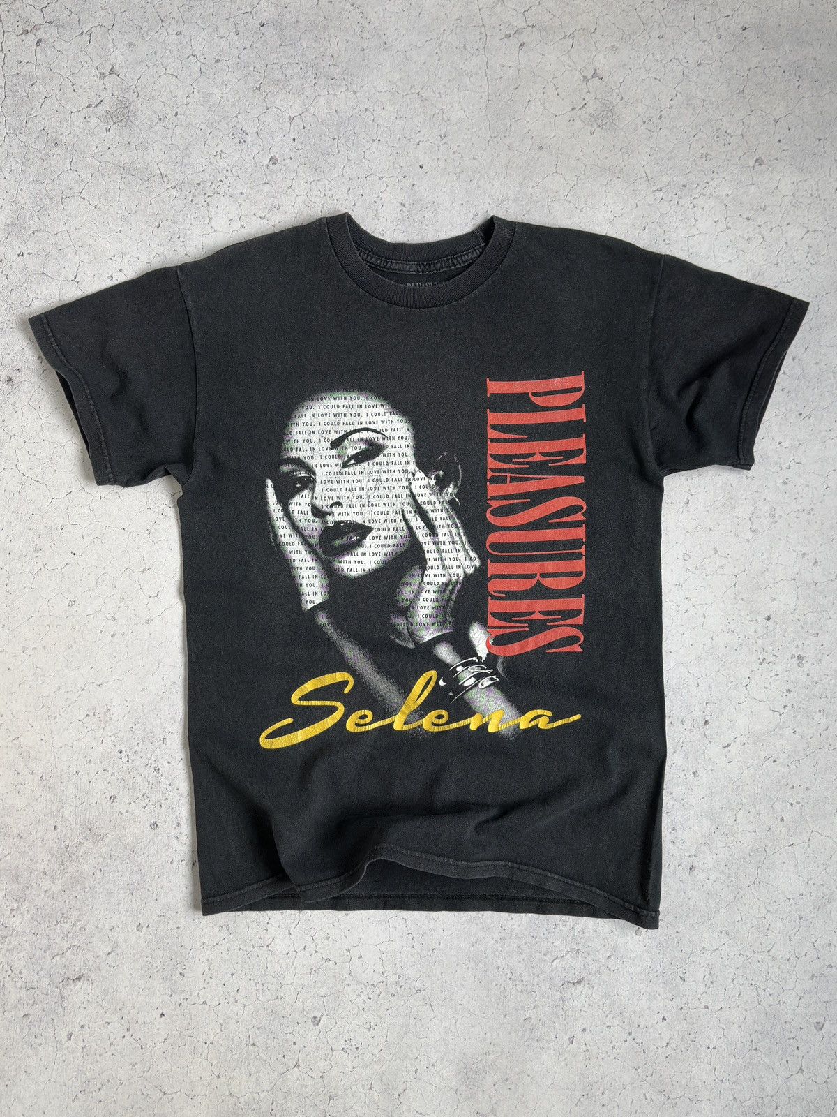 Pleasures Selena Portrait Faded Tee Hoodie, Sweatshirt | PodTeesHub.com