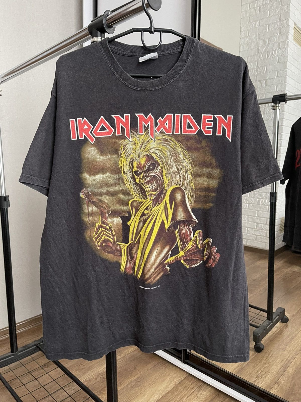 Maiden 2003 Iron Maiden Killers Vintage Rock Band T-Shirts, Hoodie, Sweatshirt