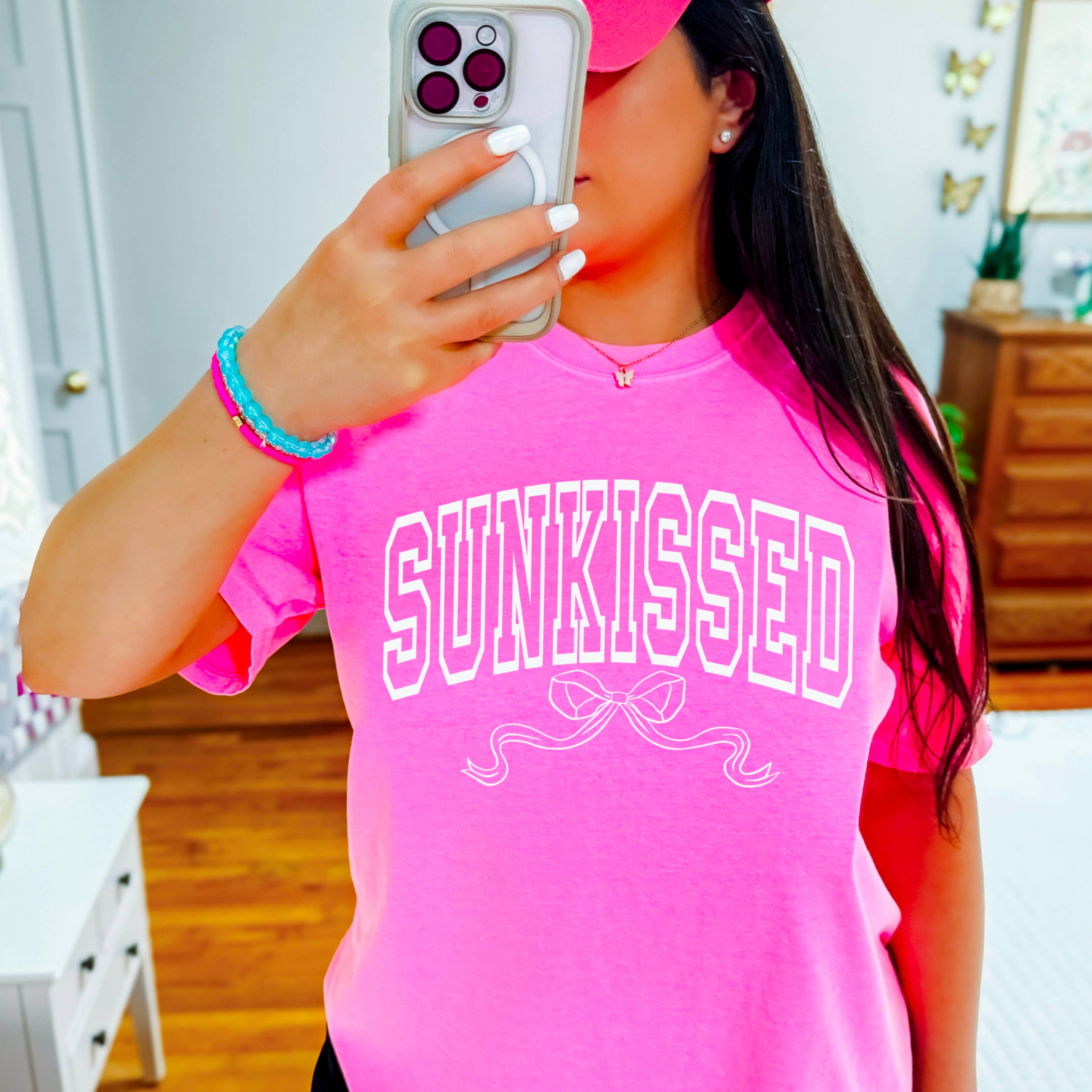 Sunkissed Graphic Shirt | Summer 2025 | Comfort Colors Hoodie, Sweatshirt | PodTeesHub.com