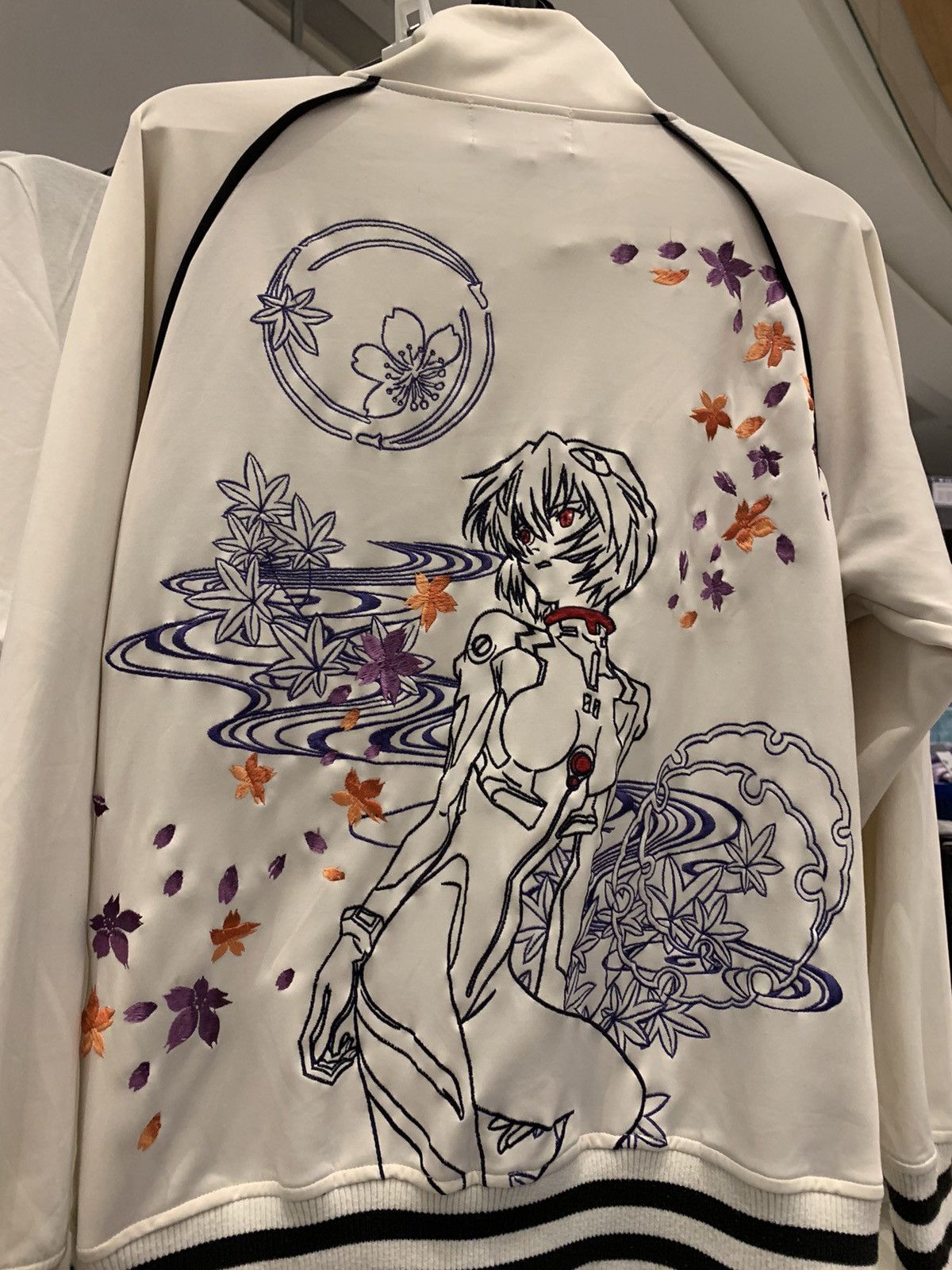 Japanese Brand X Vintage Vintage Sukajan Evangelion Rei Ayanami T-Shirts, Hoodie, Sweatshirt | PodTeesHub.com