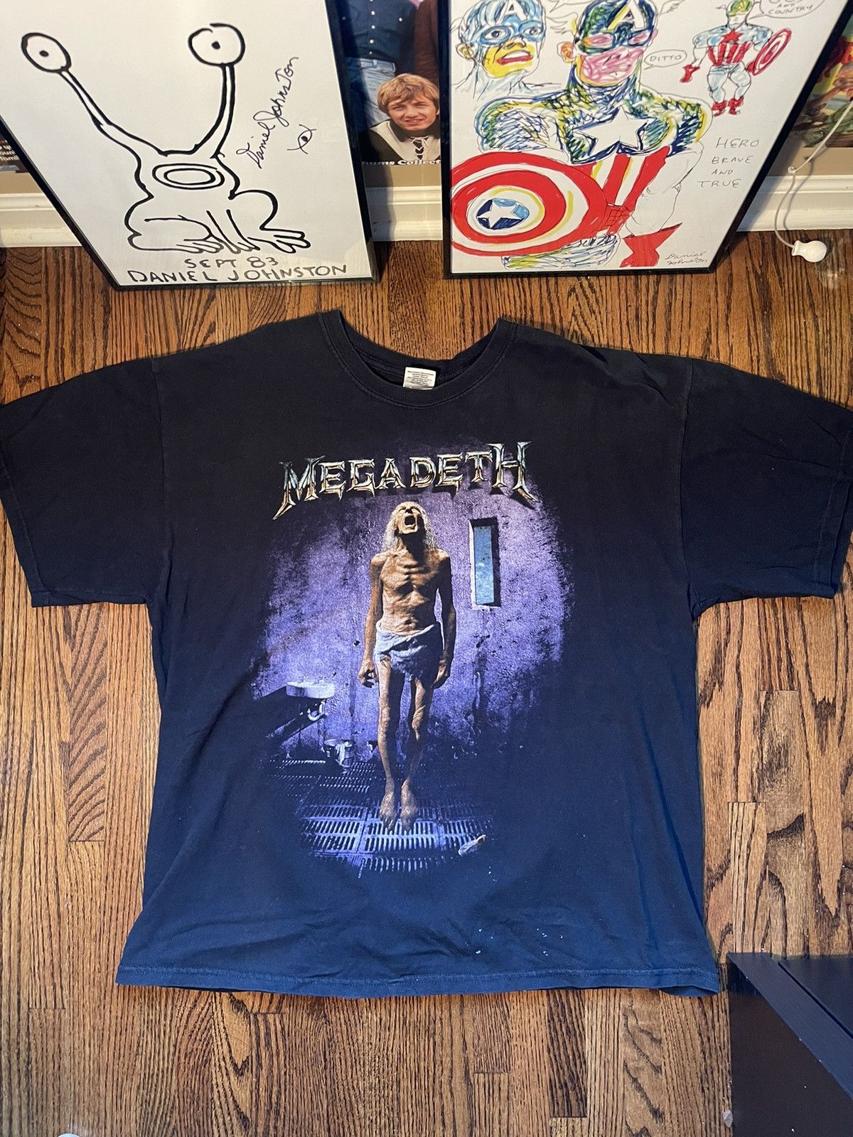 Vintage Megadeth Tee Hoodie, Sweatshirt | PodTeesHub.com