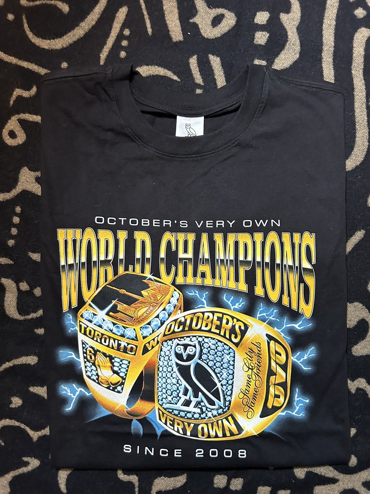 October S Very Own Ovo Championship Ring T Shirt Hoodie, Sweatshirt | PodTeesHub.com