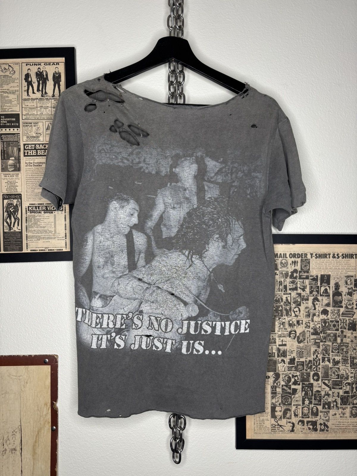 Band Tees Vintage Faded Distressed 90s Ignostic Front Punk Band Tee Hoodie, Sweatshirt | PodTeesHub.com