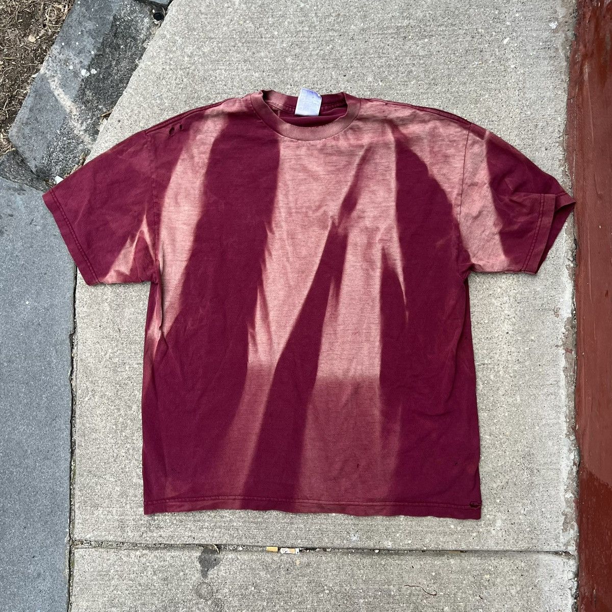 Maison Margiela Vintage Sunfaded Tee Washed Red Xl Hoodie, Sweatshirt | PodTeesHub.com