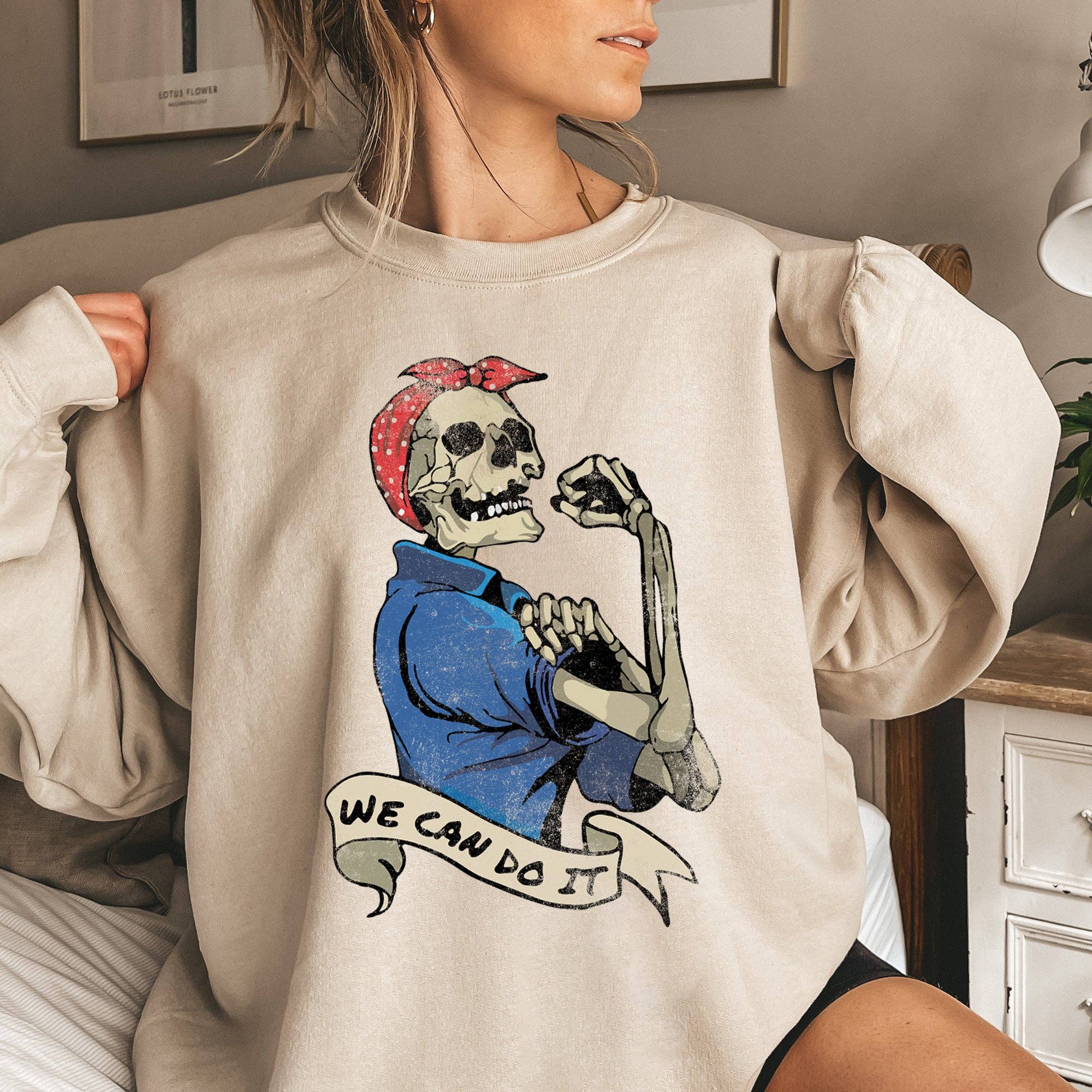 We Can Do It Vintage Halloween Sweatshirt T-Shirts, Hoodie | PodTeesHub.com