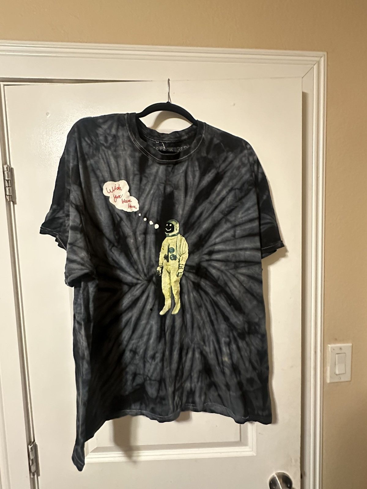 Travis Scott Astroworld Tour Merch Wish You Were Here Tee Shirt Tie Dye Hoodie, Sweatshirt | PodTeesHub.com