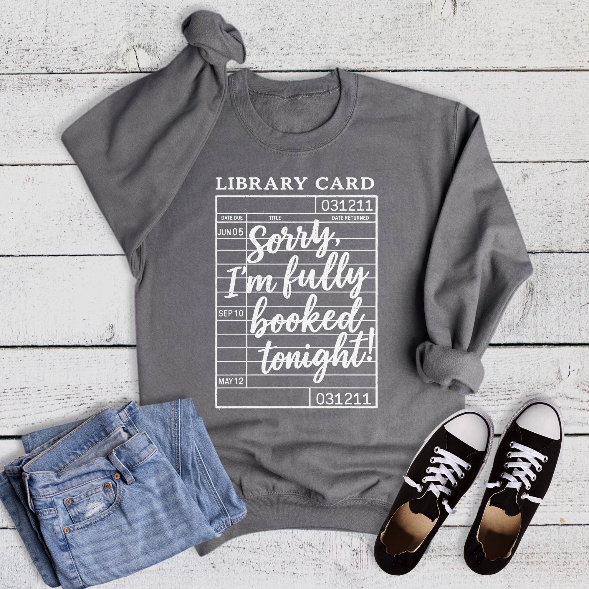 Books Reading Fully Booked Tonight Sweatshirt T-Shirts, Hoodie | PodTeesHub.com